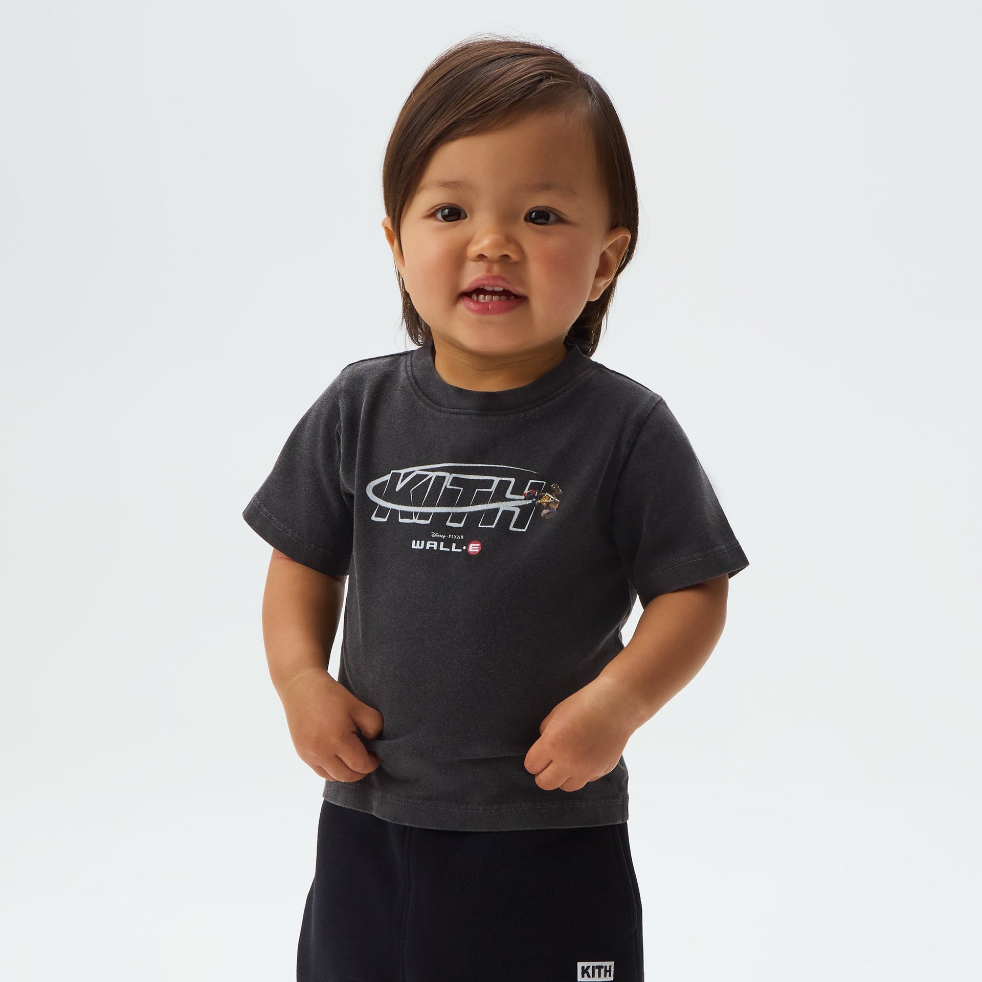 Disney | Kith Baby for Pixar WALL-E Orbit Vintage Tee - Black