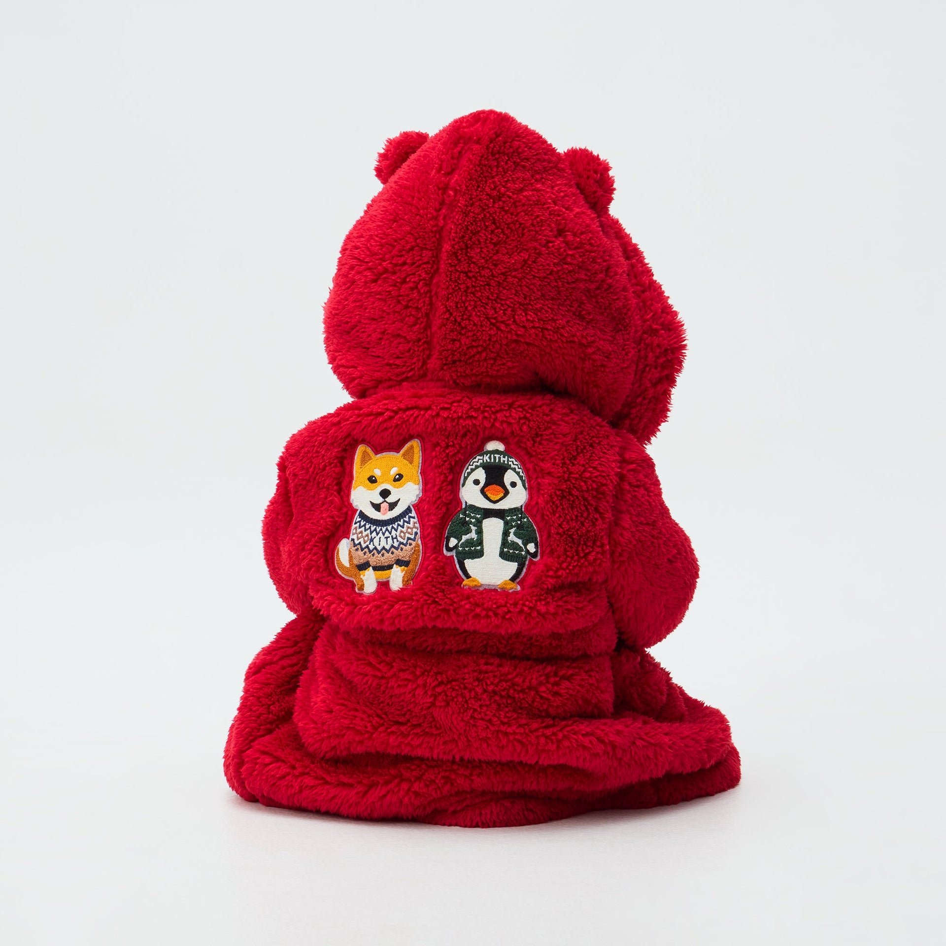 Kithmas Baby & Friends Hooded Robe - Retro