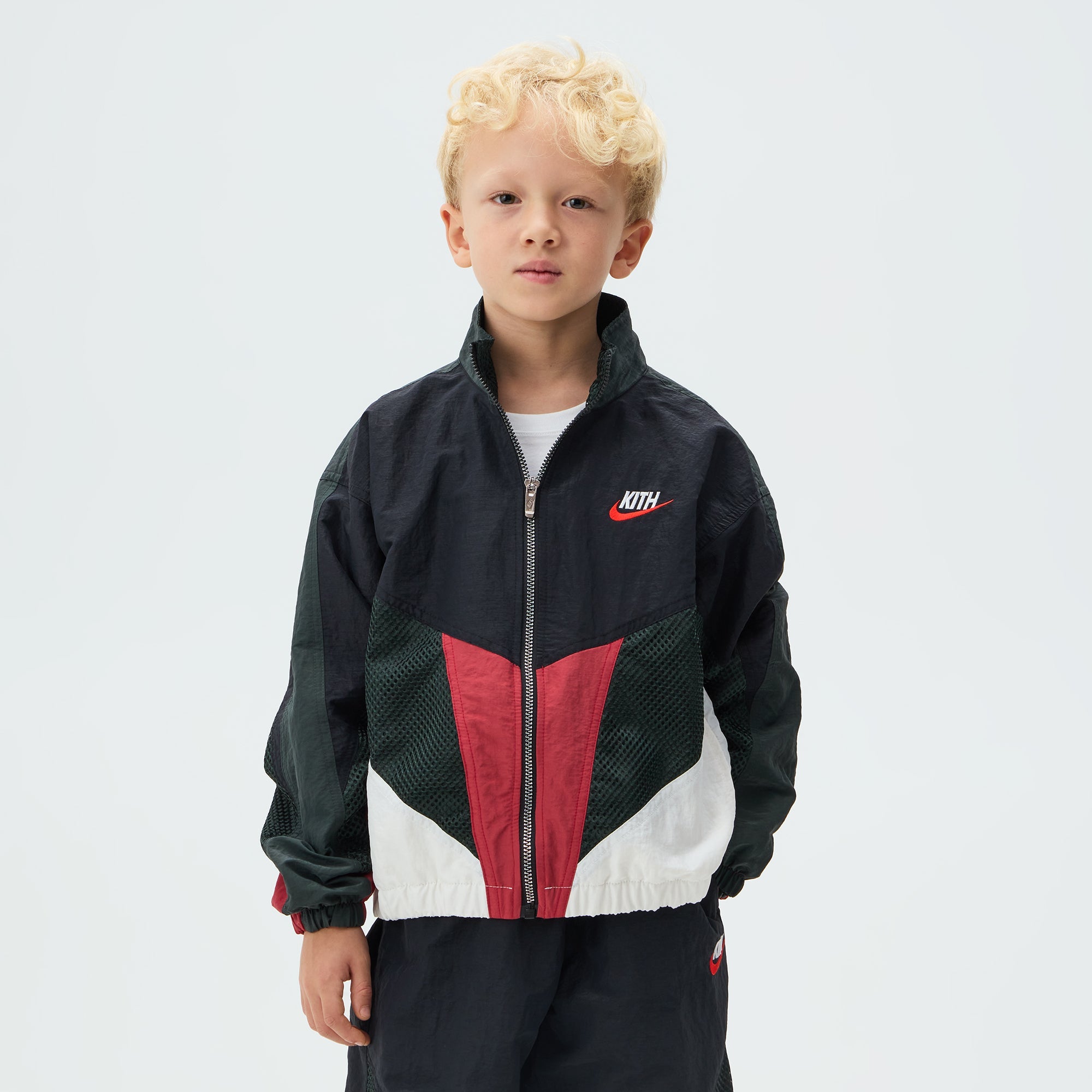 新品XL／Kith x Nike Kids Track Jacket Black Kith Kids for Nike Track Jacket - Multi – Kith Europe