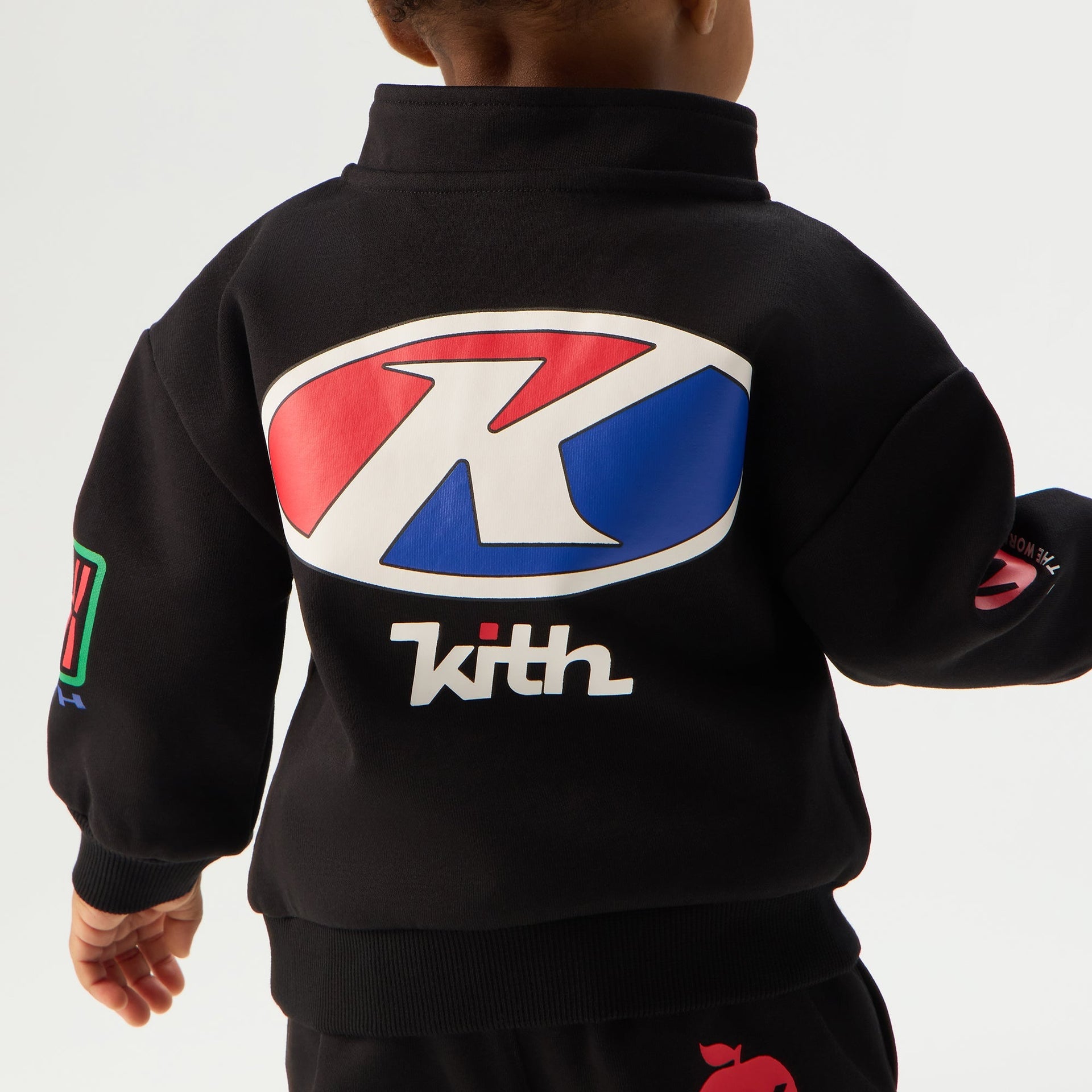 Kith Baby Multi Logo Hunter Pullover - Black