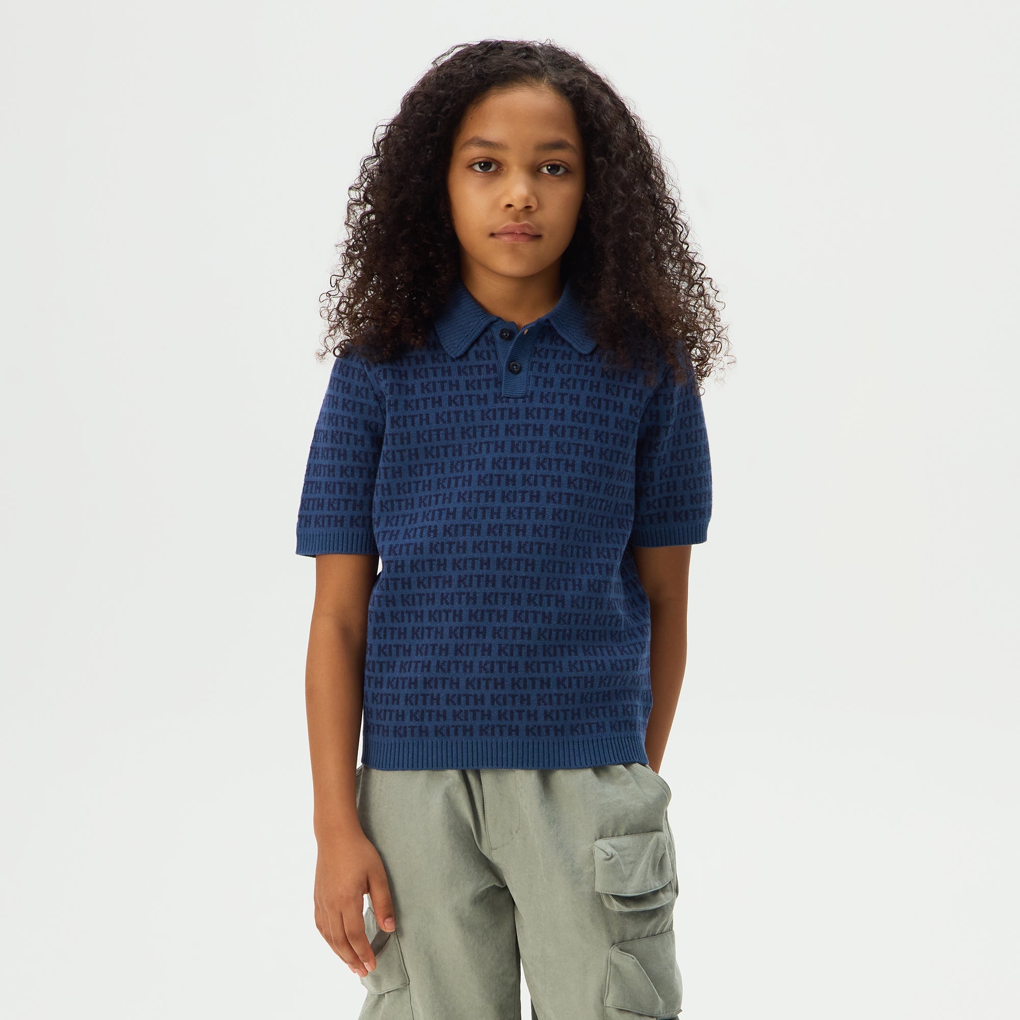 Kith Kids Monogram Jacquard Tilden Polo - Torpedo – Kith Europe