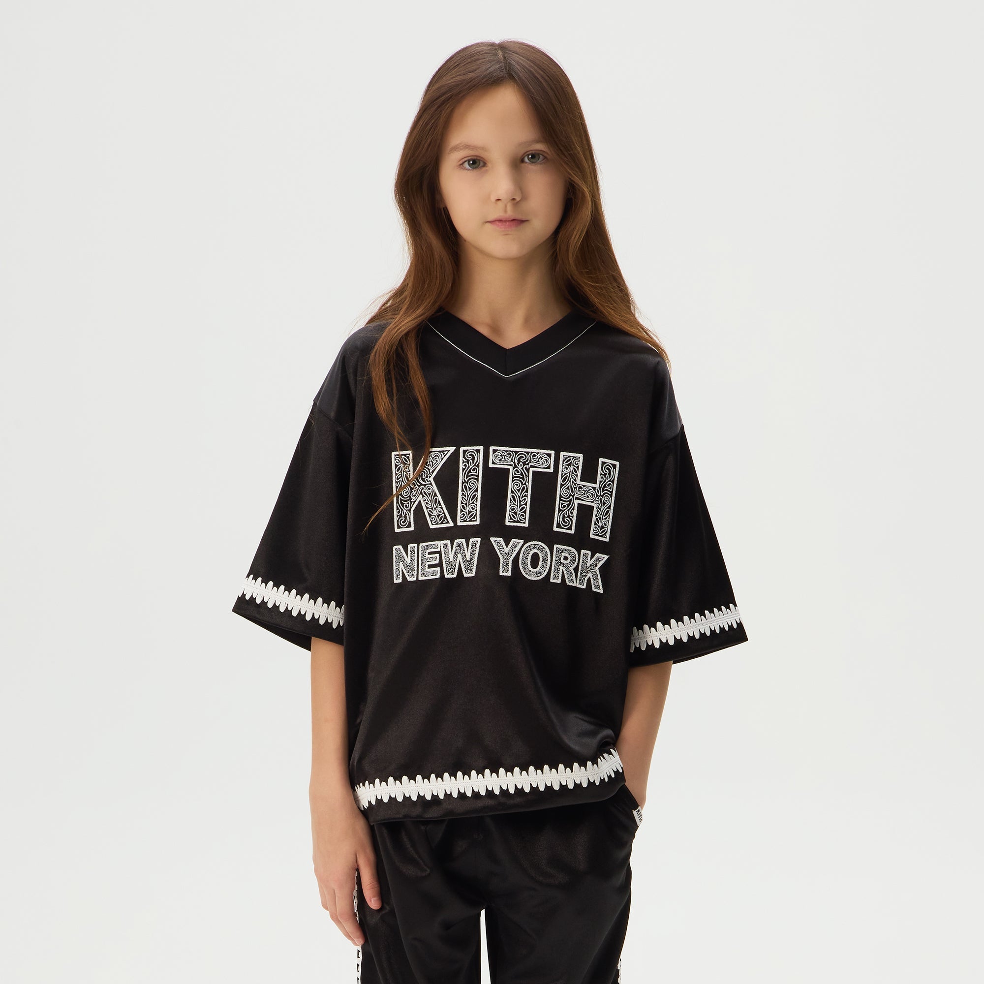 Kith Kids Novelty Leon Jersey - Black – Kith Europe