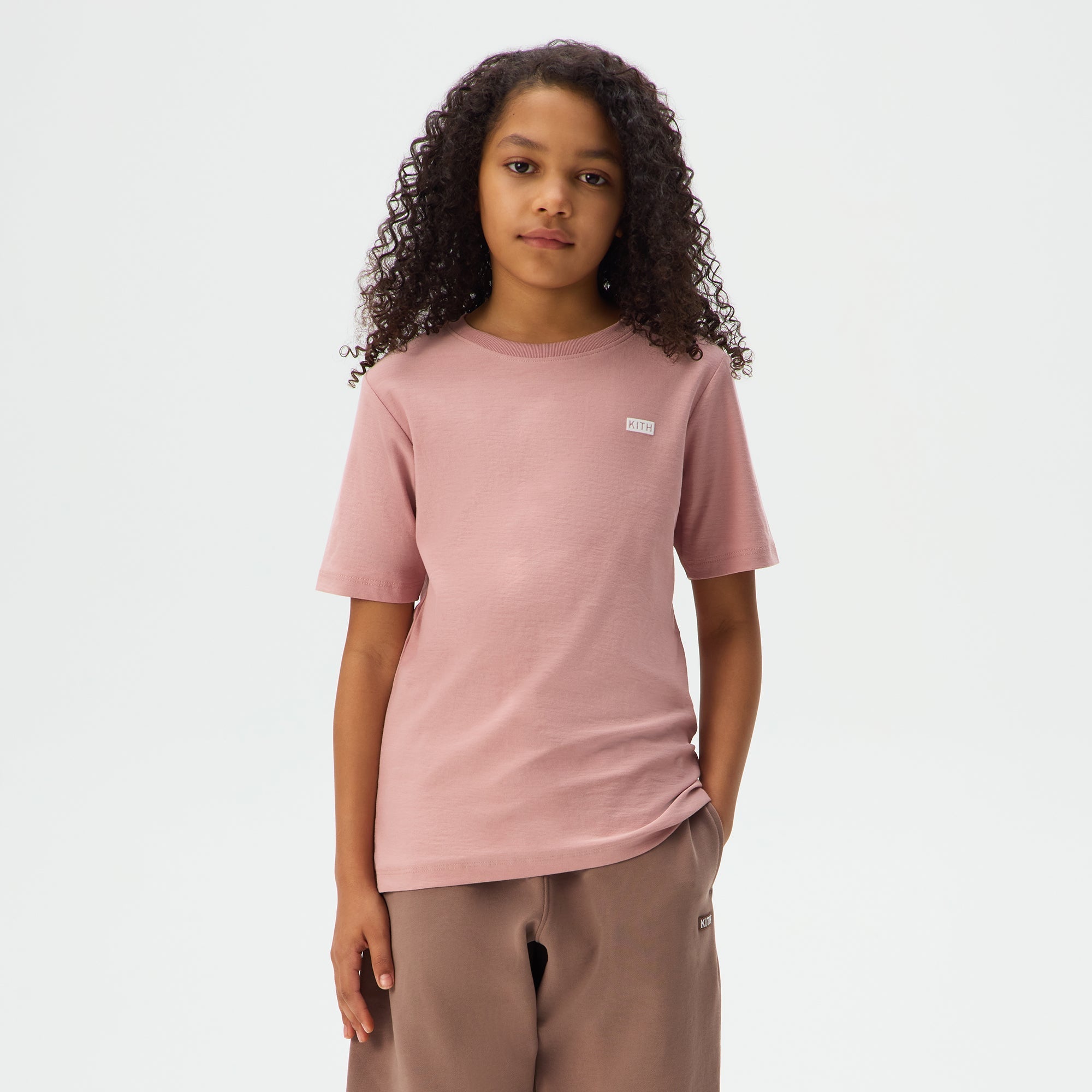 Kith Kids LAX Tee - Dusty Quartz – Kith Europe