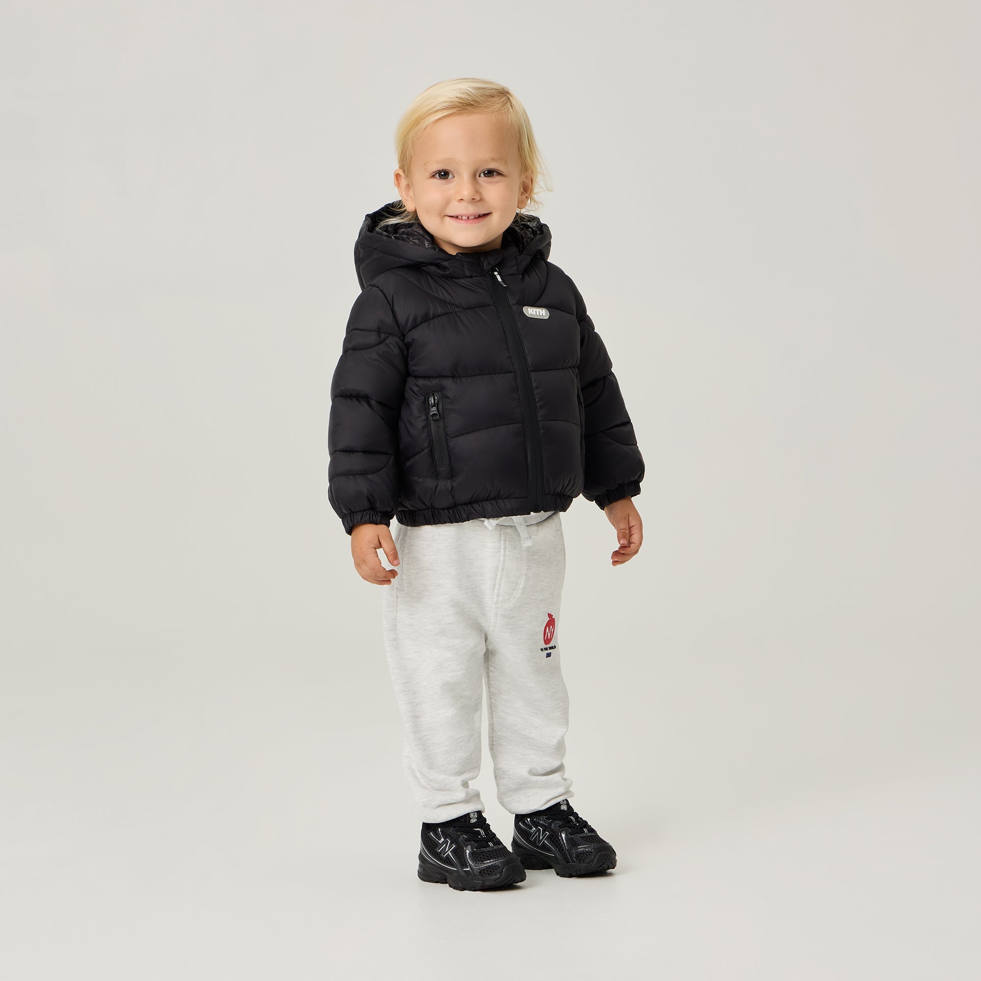 Kith Baby Corey Puffer - Black – Kith Europe