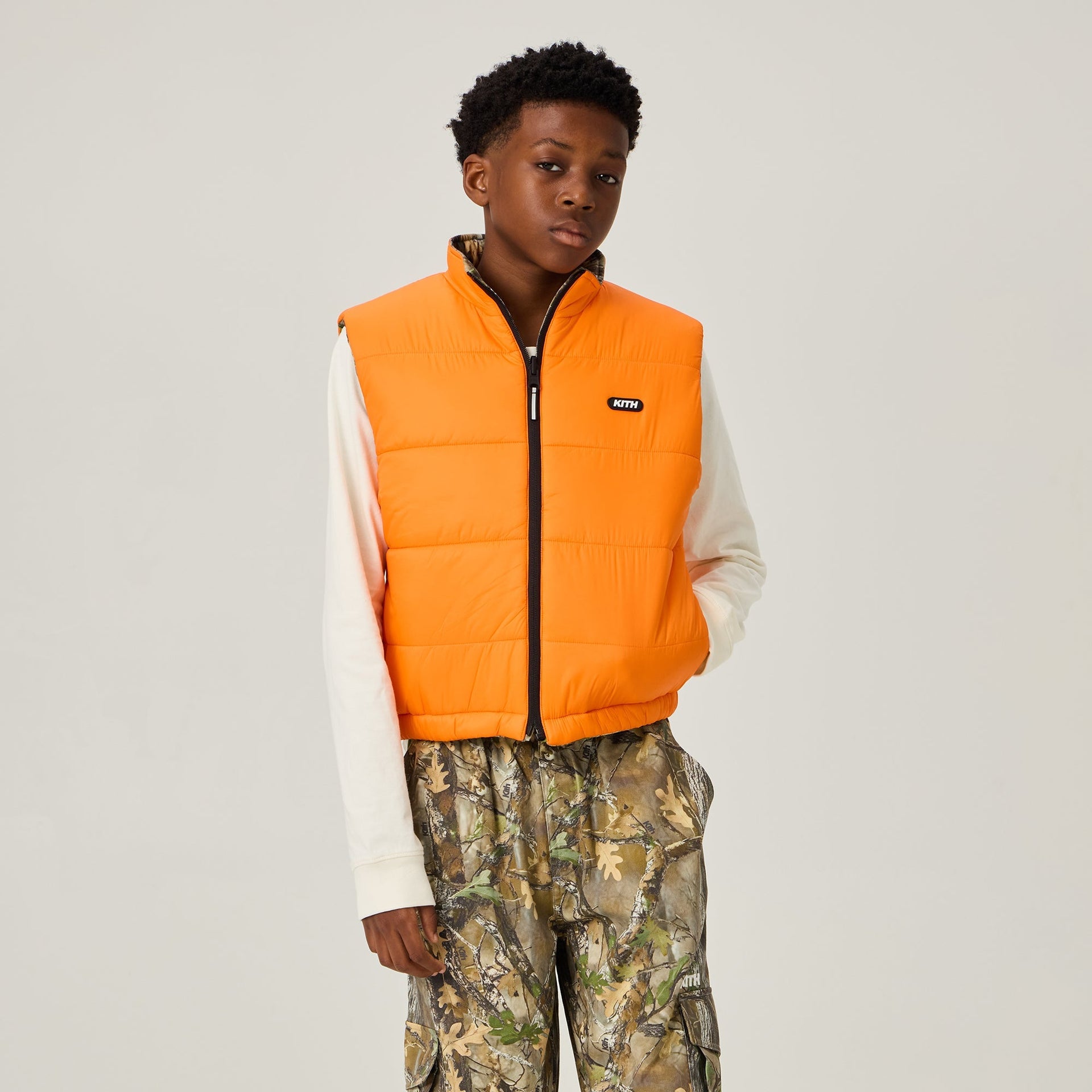 Kith Kids Reversible Puffer Vest - Earth