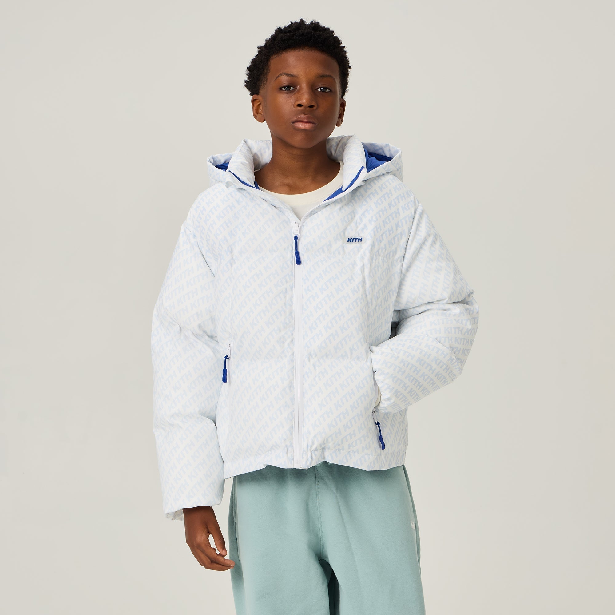 Kith Kids Temperature Reactive Midi Puffer - Cyclone – Kith Europe