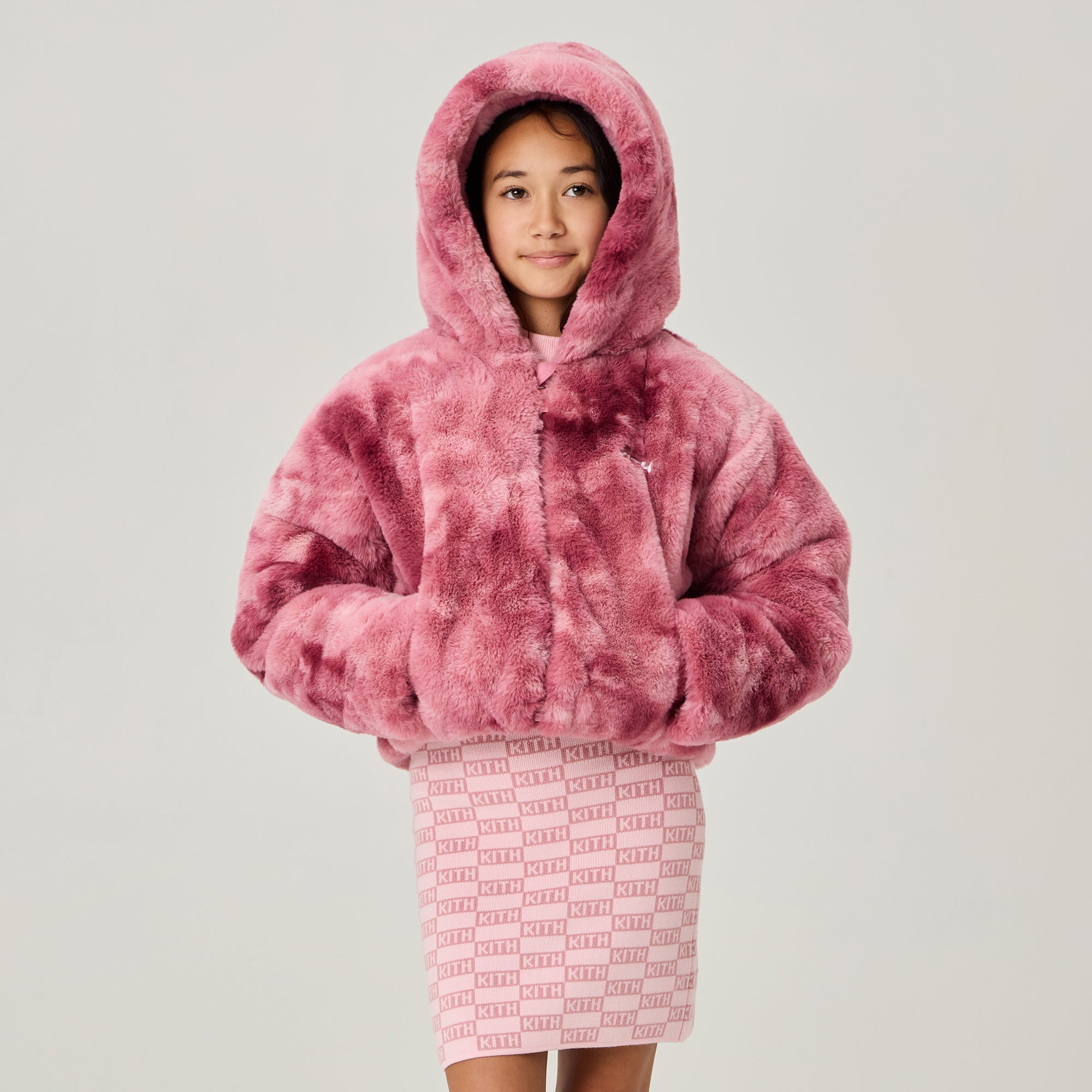 Kith Kids Cropped Faux Fur Hooded Puffer Jacket - Affection – Kith Kith Kids Cropped Faux Fur Hooded Puffer Jacket - Affection – Kith