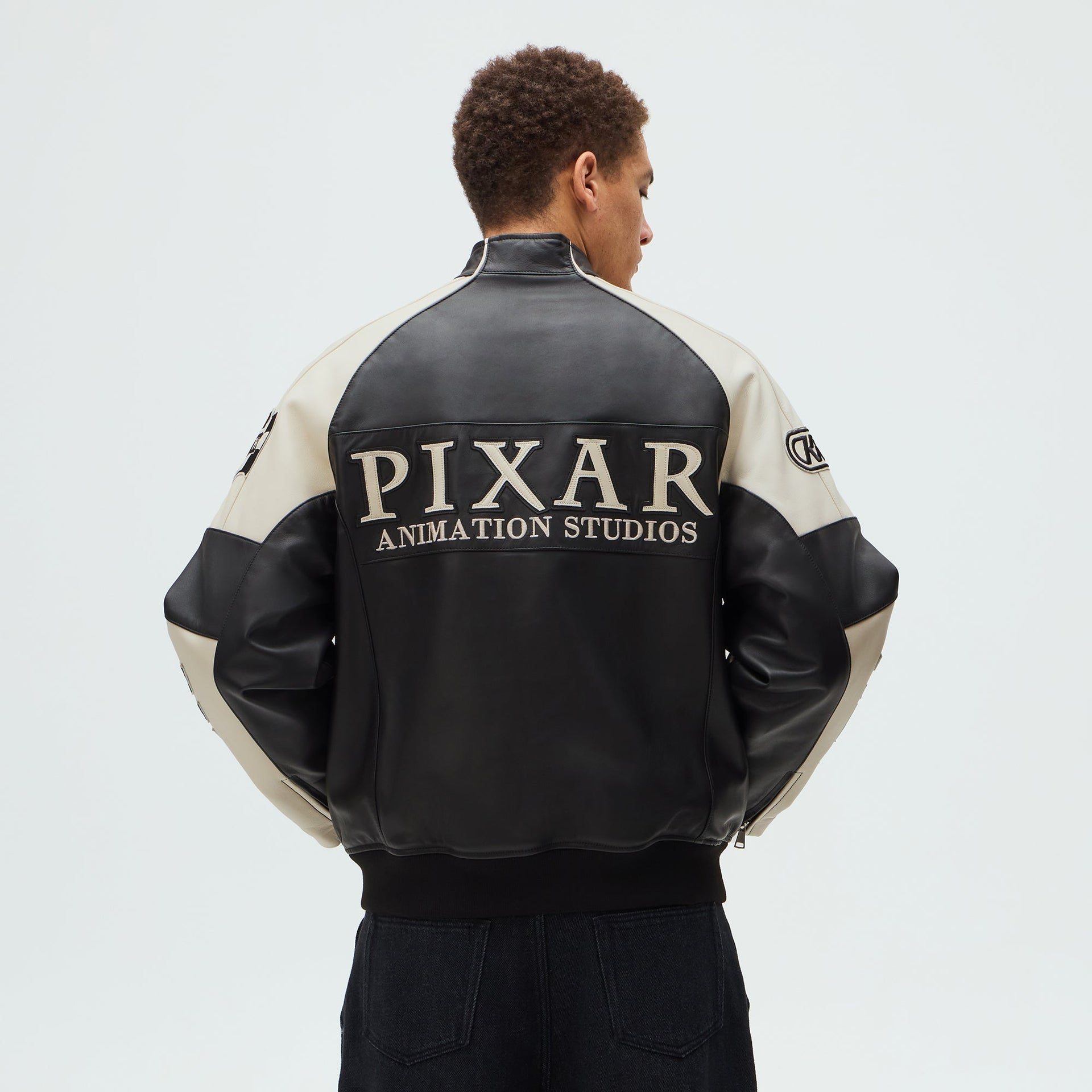 Disney | Kith for Pixar Dejan Leather Jacket - Black