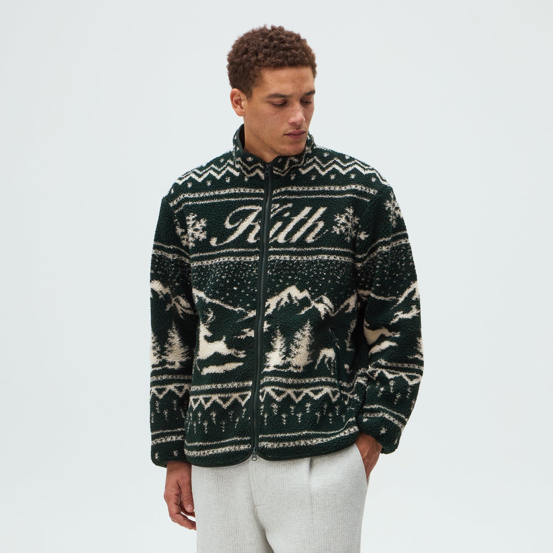 Kithmas Harper Sherpa Jacket - Stadium - PH