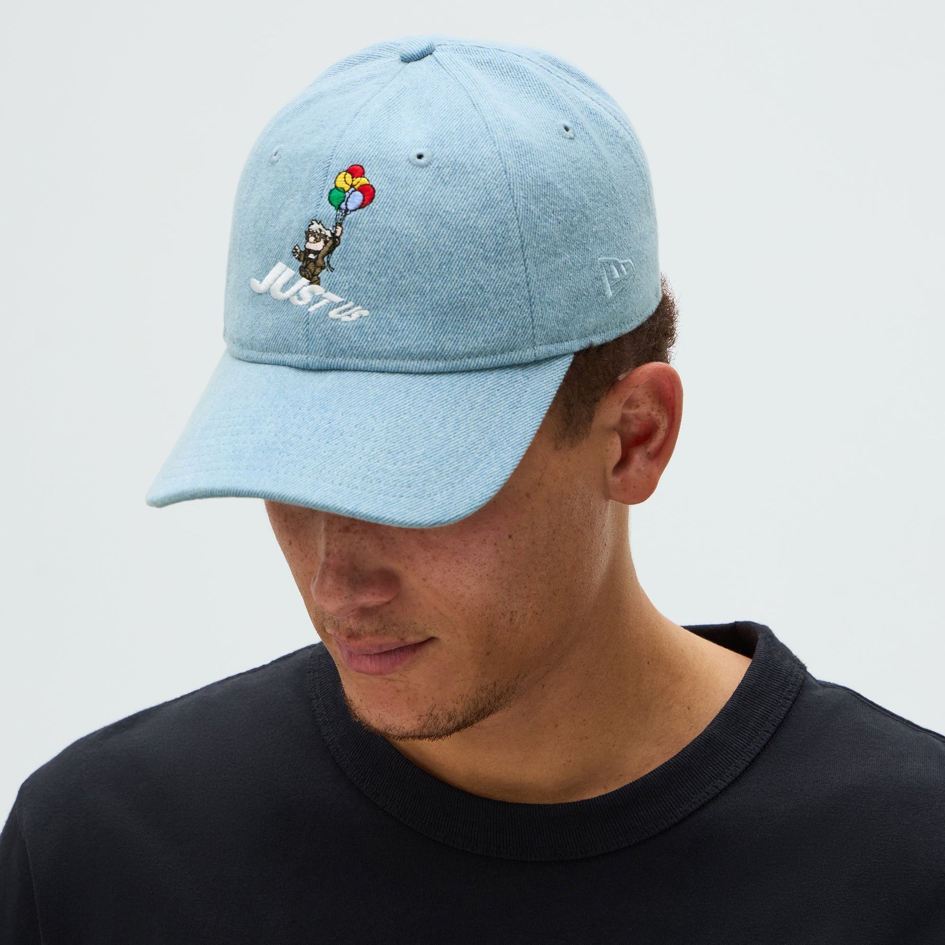 Disney | Kith & New Era for Pixar Up 9TWENTY Denim Classic Cap - Light Indigo