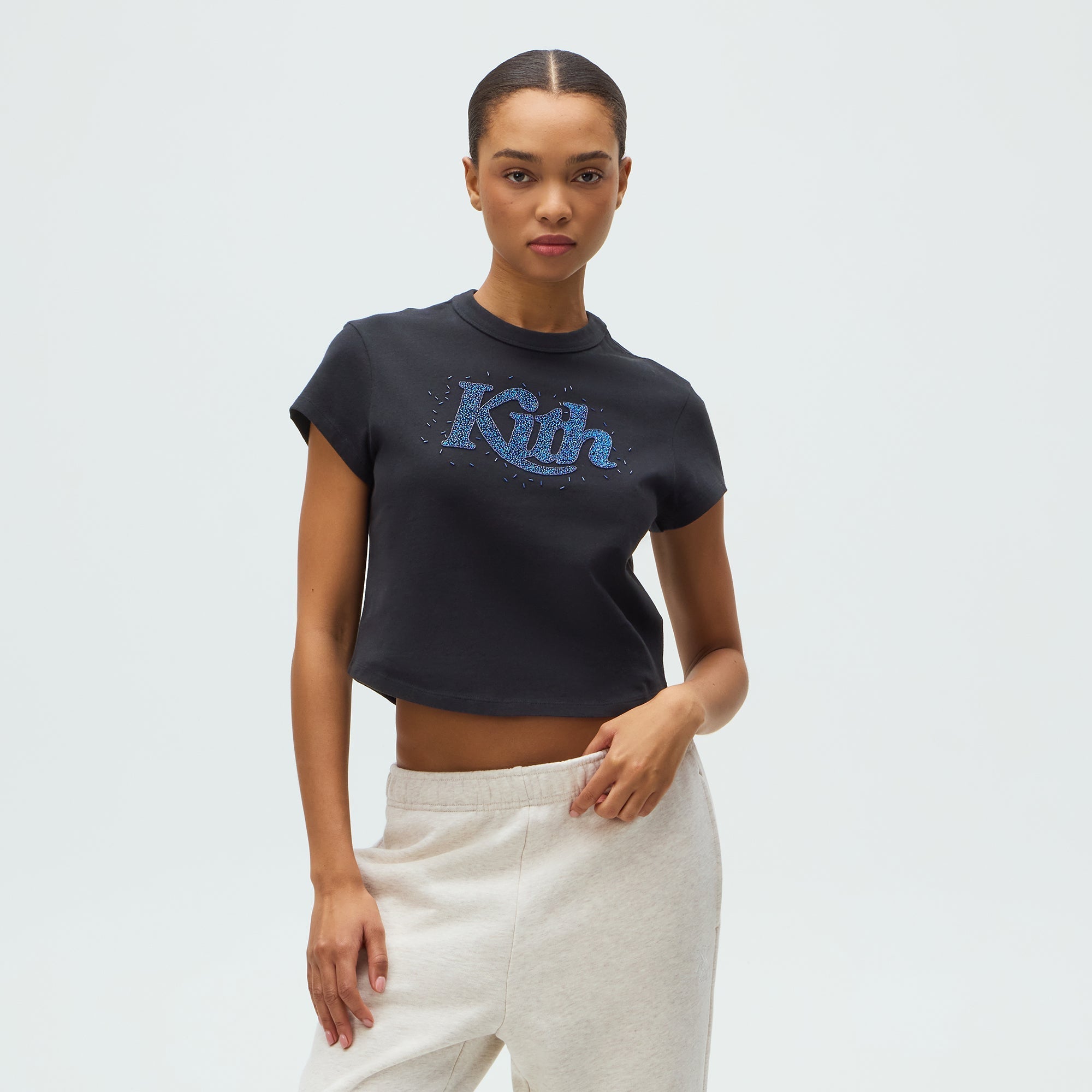kith women チビt S ミニリボンショートちびTシャツ ／mini ribbon short chibi Tee