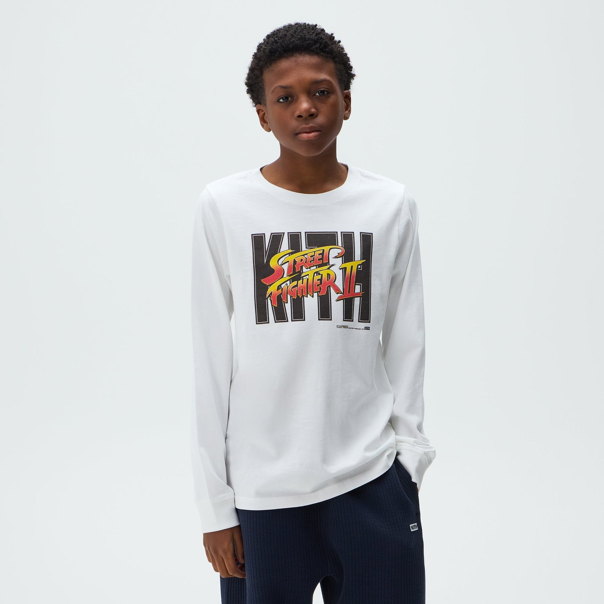 Capcom | Kith Kids Street Fighter Ultra Vintage Tee - White
