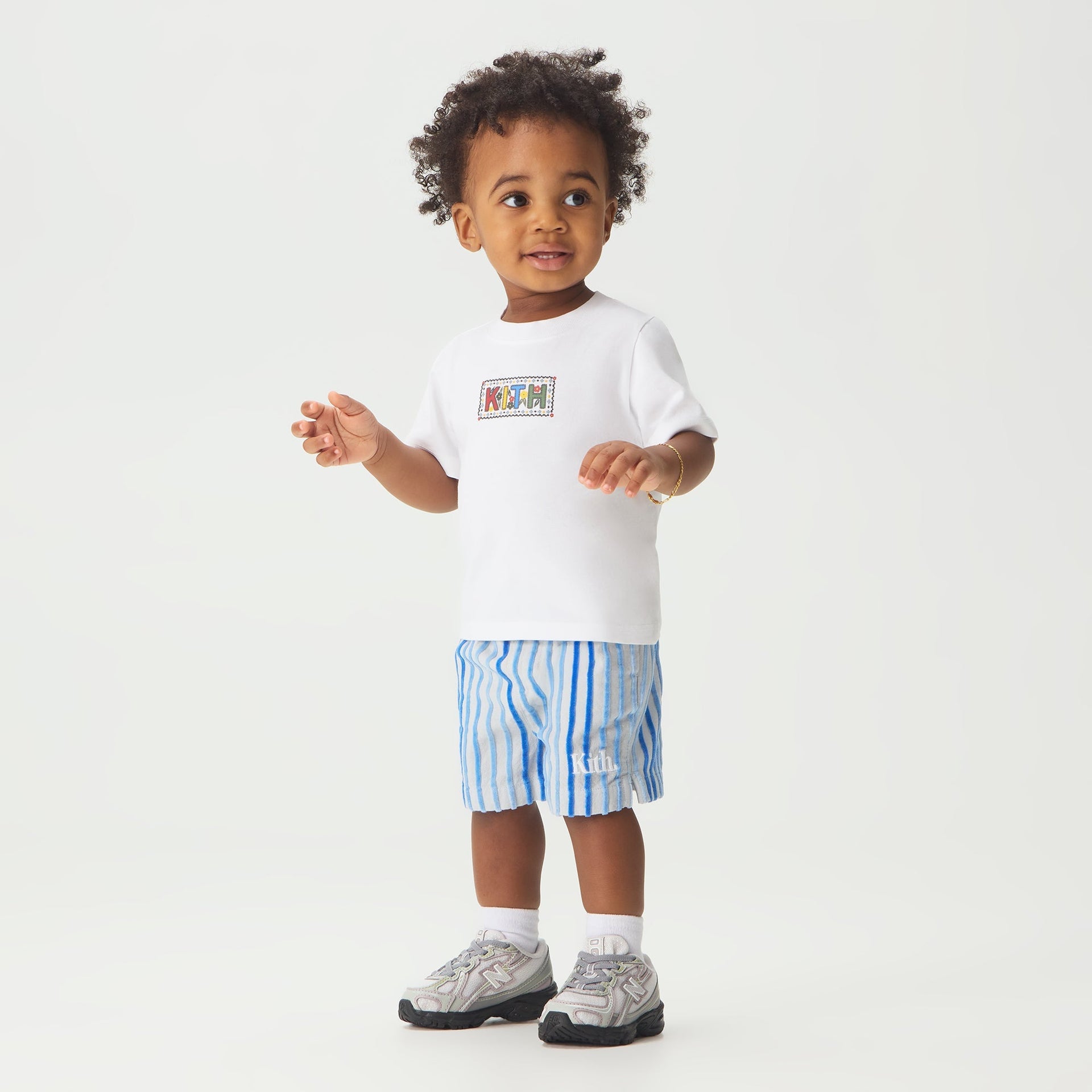 Kith Baby Novelty Classic Logo Tee - White