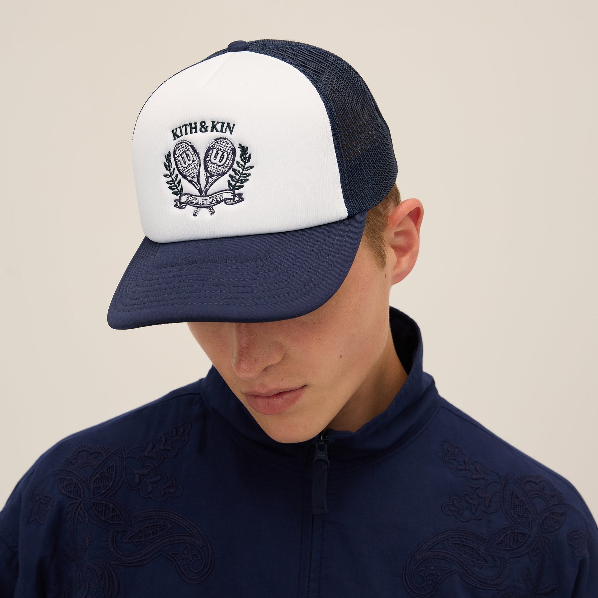 Kith for Wilson Polyfoam Nolan Trucker Hat - Nocturnal PH
