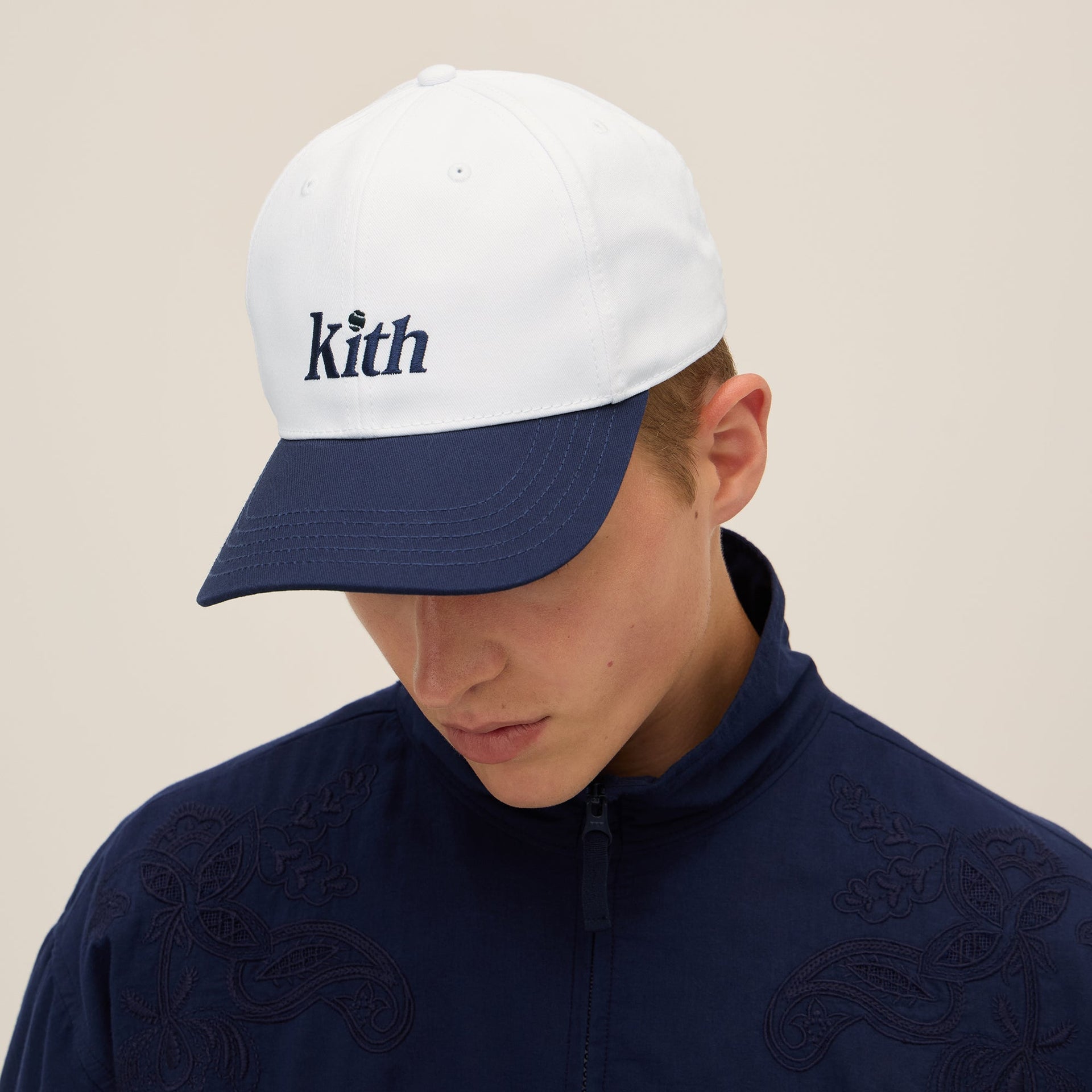 Kith for Wilson Two-Tone Aaron Cap - White PH