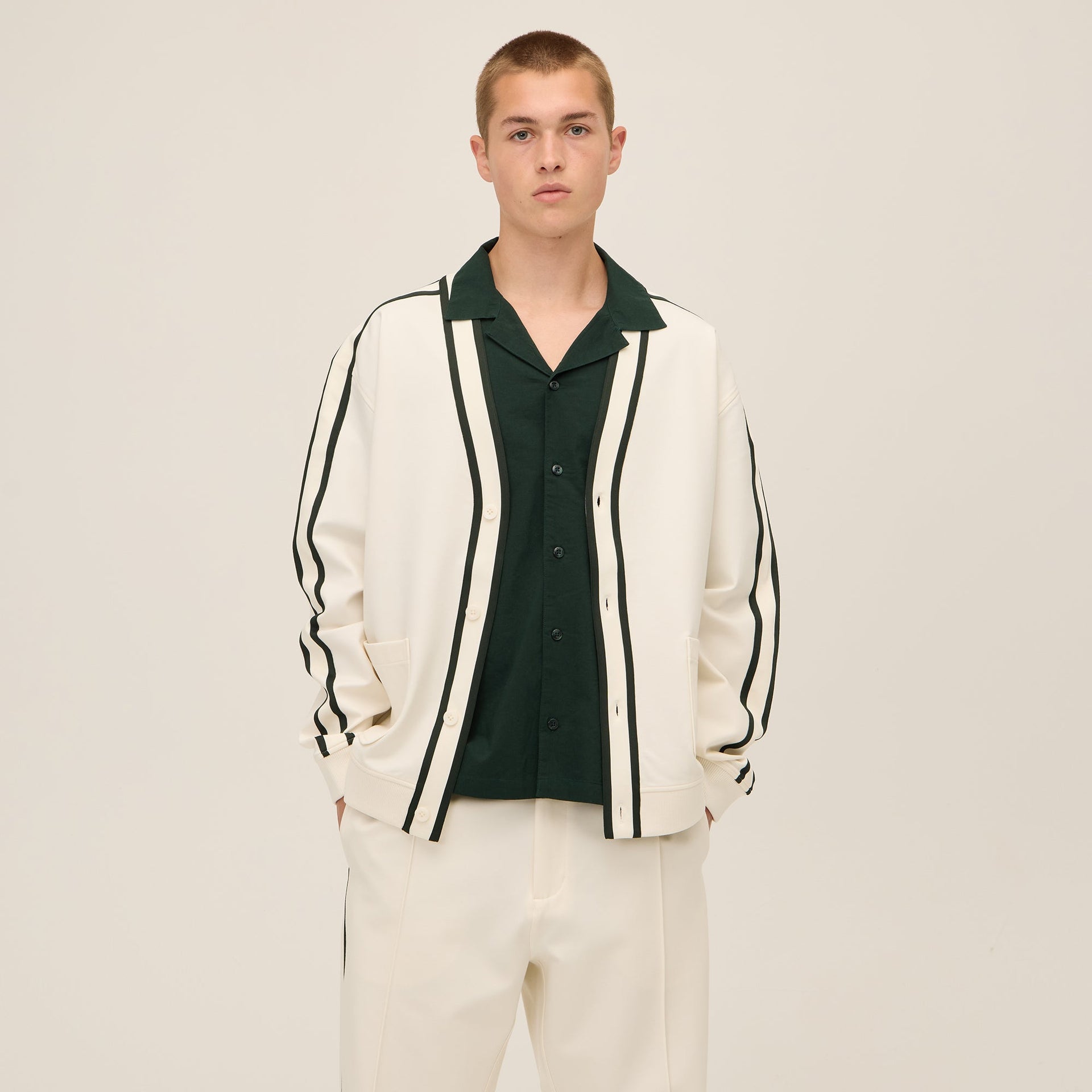 Kith for Wilson Track Cardigan - Sandrift PH