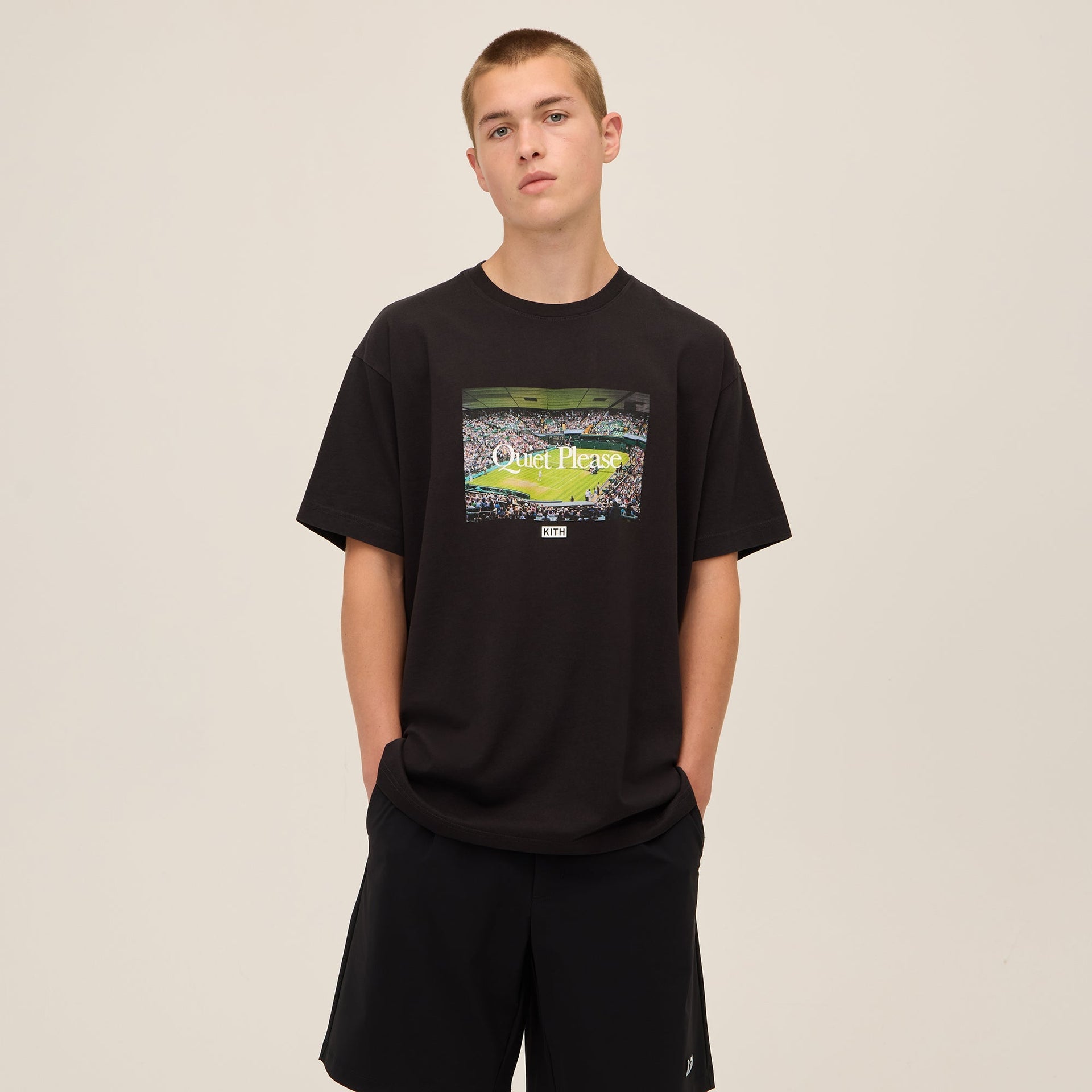 Kith for Wilson Stadium Tee - Black PH