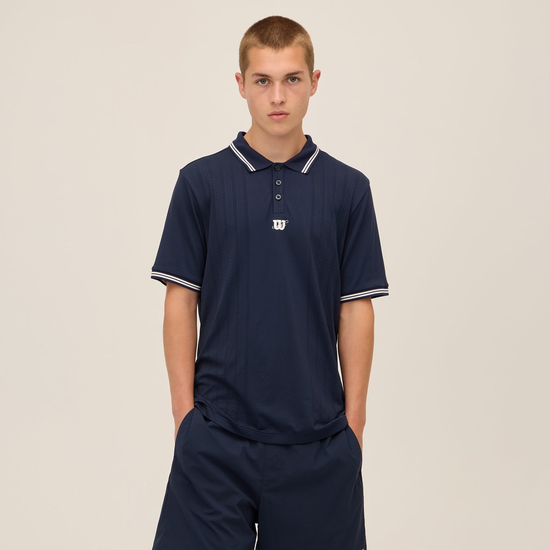 Kith for Wilson Renshaw Court Polo - Nocturnal PH