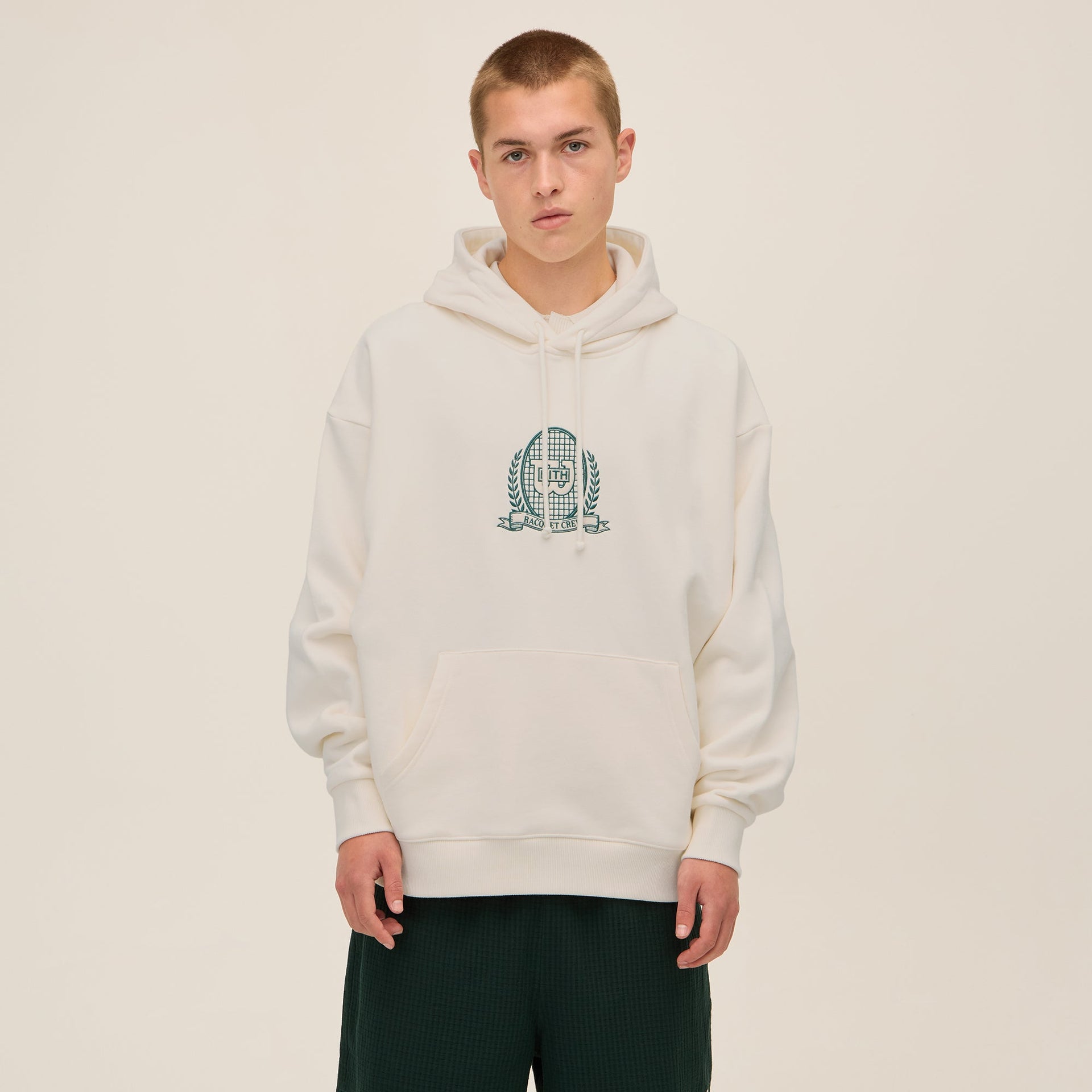 Kith for Wilson Crest Nelson Hoodie - Sandrift