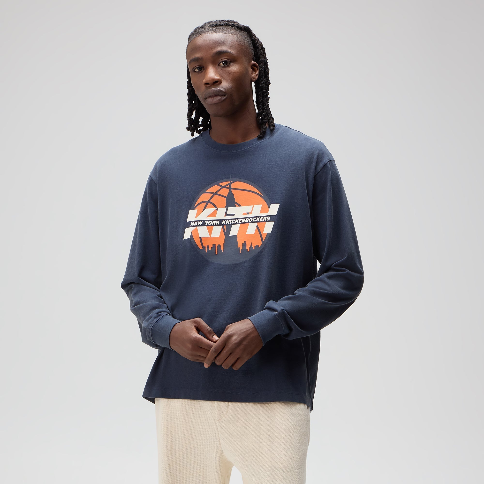 Kith for the New York Knicks Knickerbockers Long Sleeve Quinn