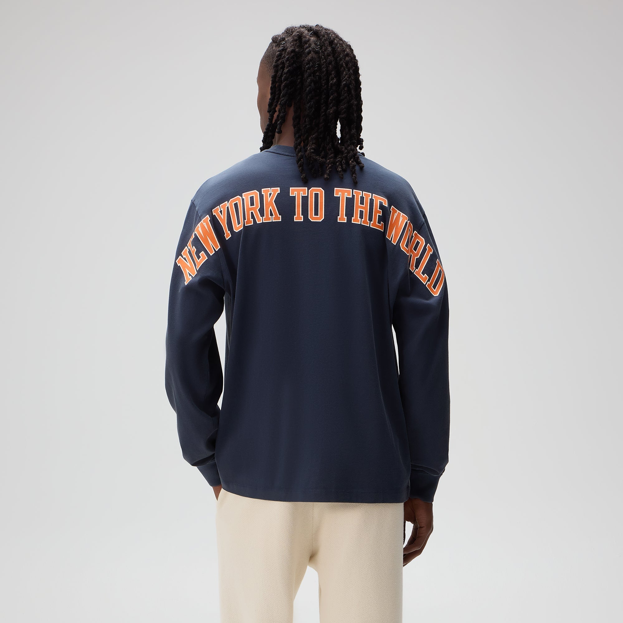 Kith for the New York Knicks Knickerbockers Long Sleeve Quinn