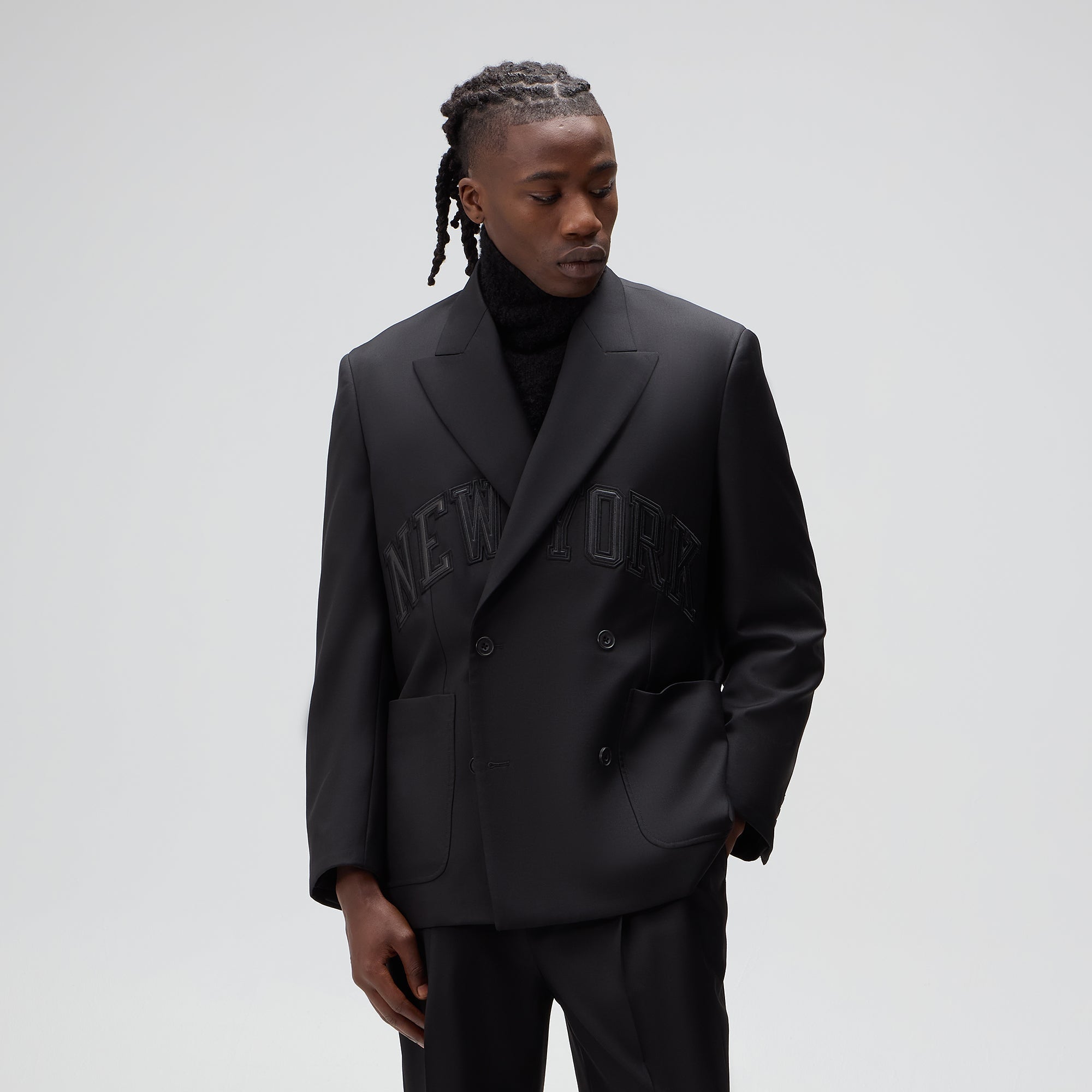 Kith for the New York Knicks New York Suit Set - Black – Kith Europe