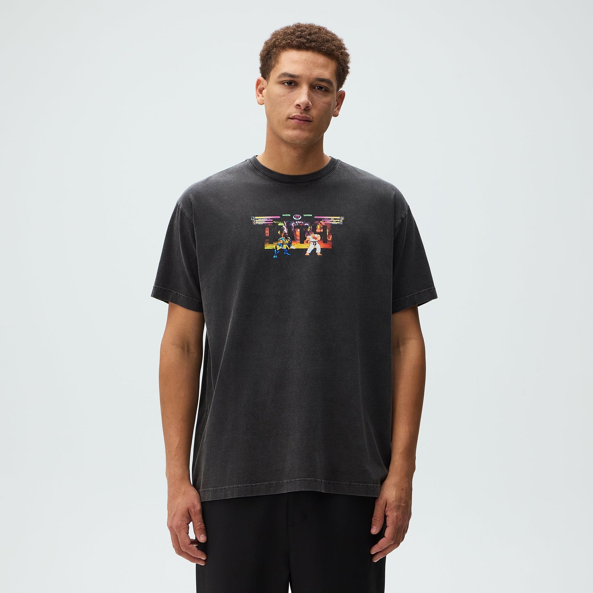 Marvel vs. Capcom | Kith Circus Vintage Tee - Black