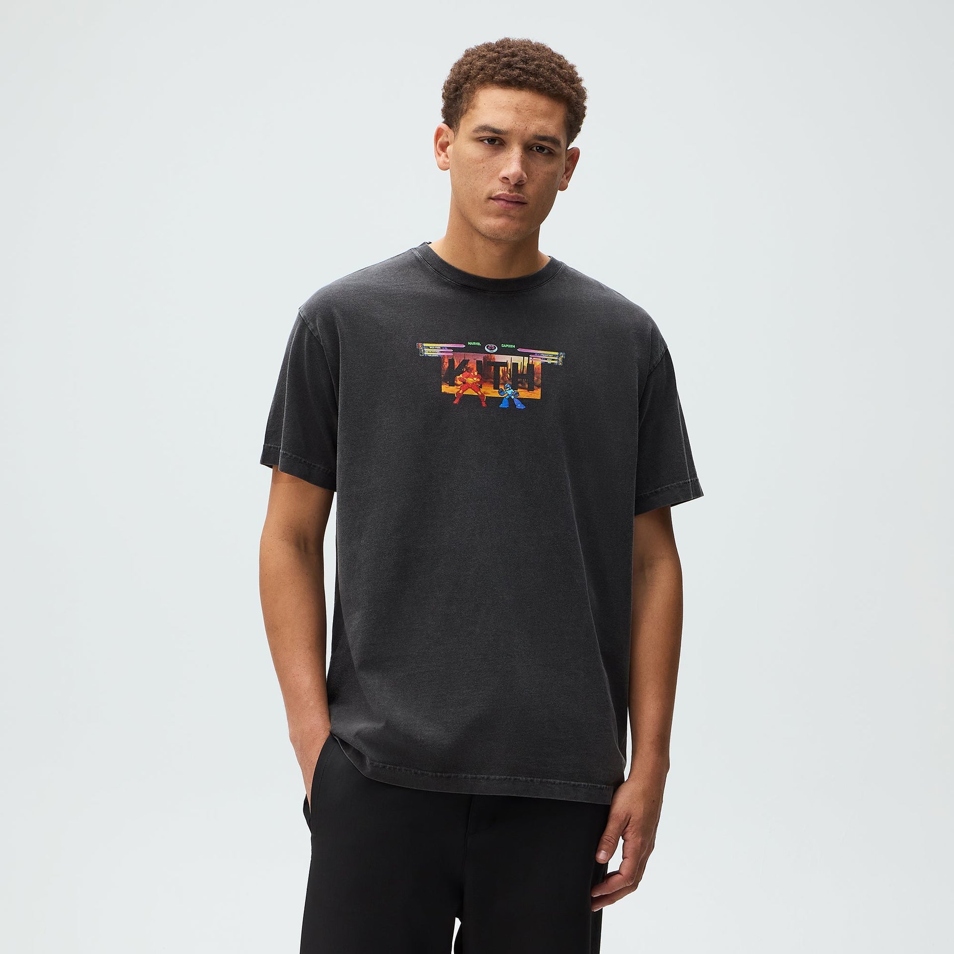 Marvel vs. Capcom | Kith Desert Vintage Tee - Black