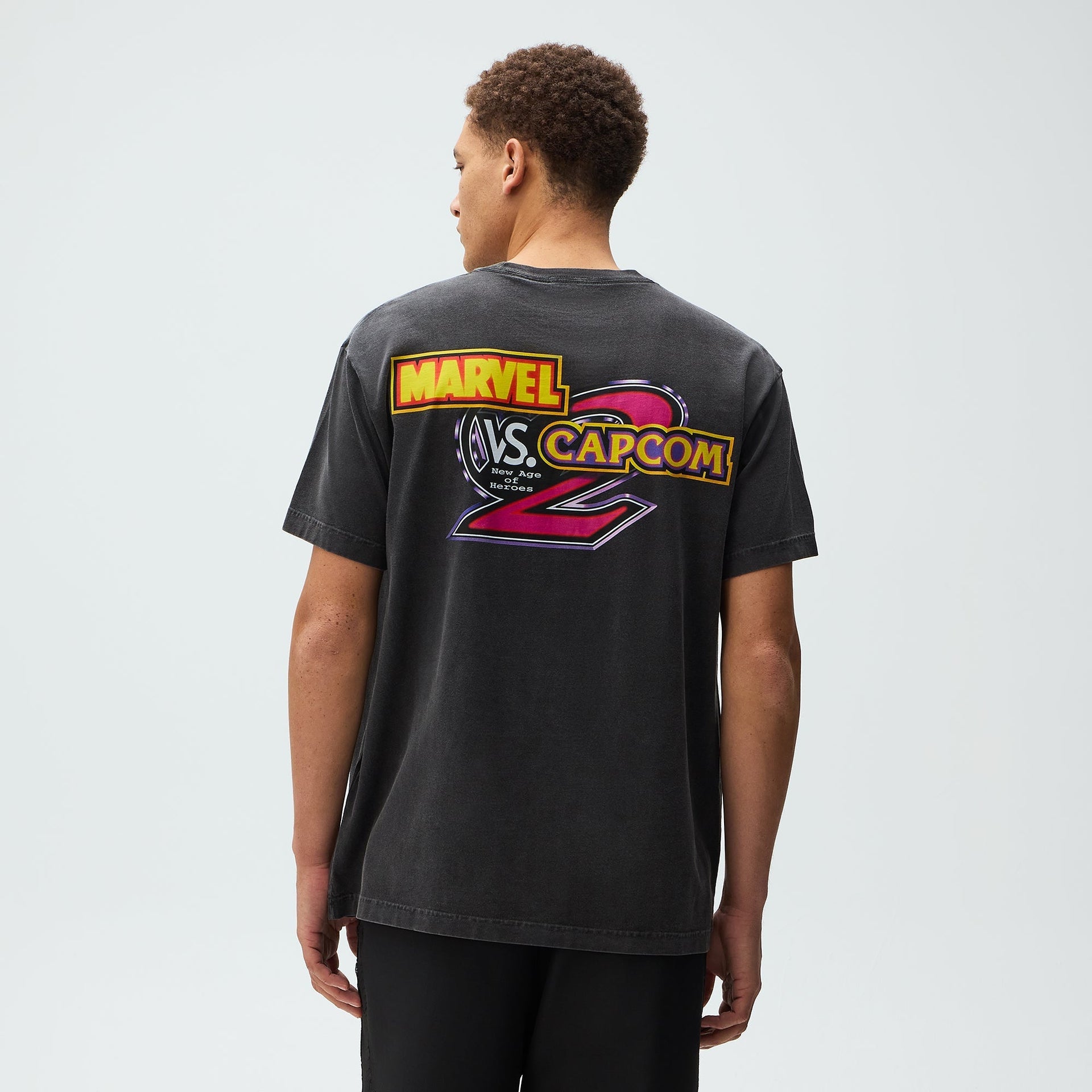 Marvel vs. Capcom | Kith Desert Vintage Tee - Black - PH