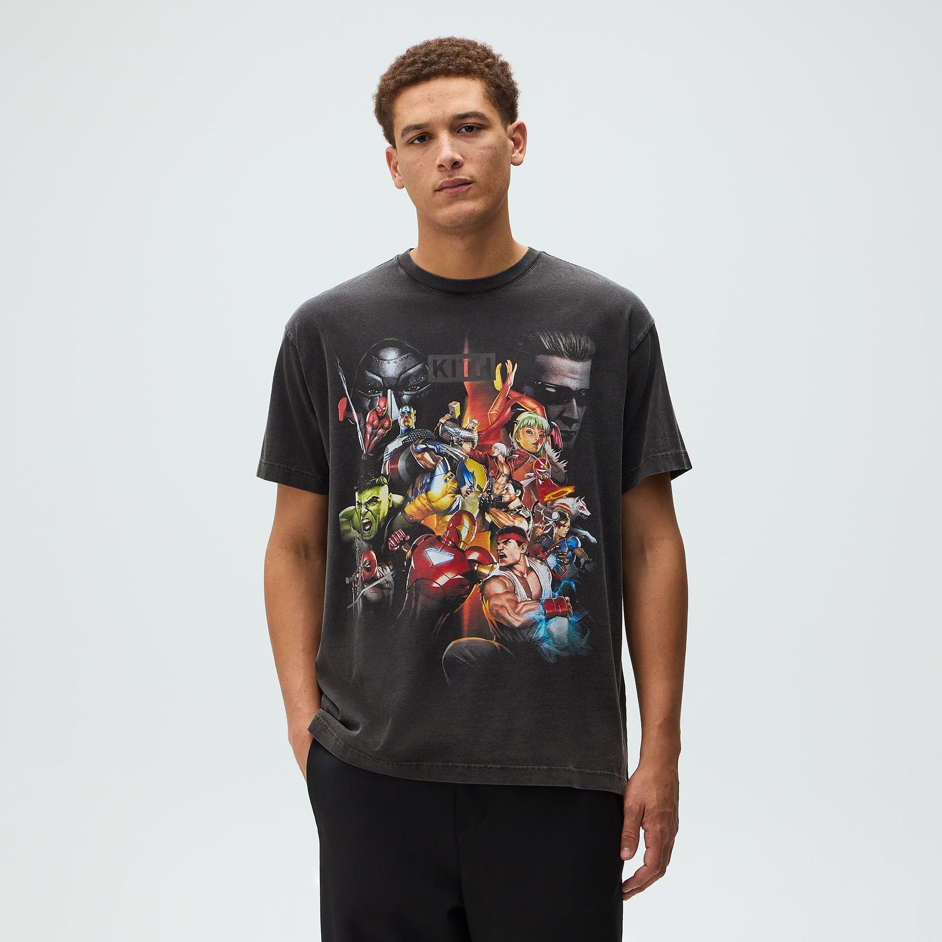 Marvel vs. Capcom | Kith Ultimate Vintage Tee - Black - PH