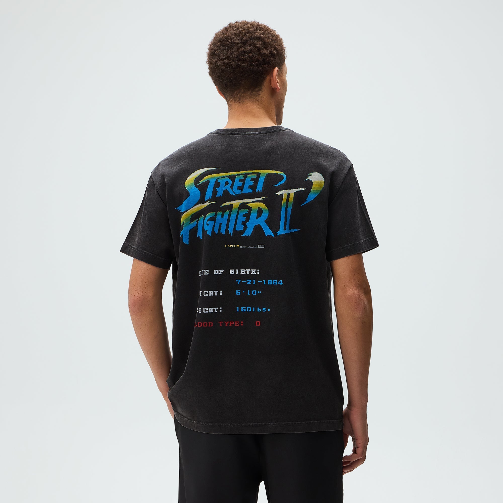 Capcom | Kith Ryu Champion Edition Vintage Tee - Black – Kith Europe