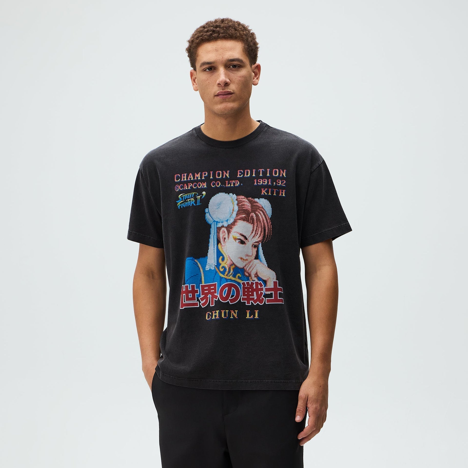 Capcom | Kith Chun Li Champion Edition Vintage Tee - Black - PH