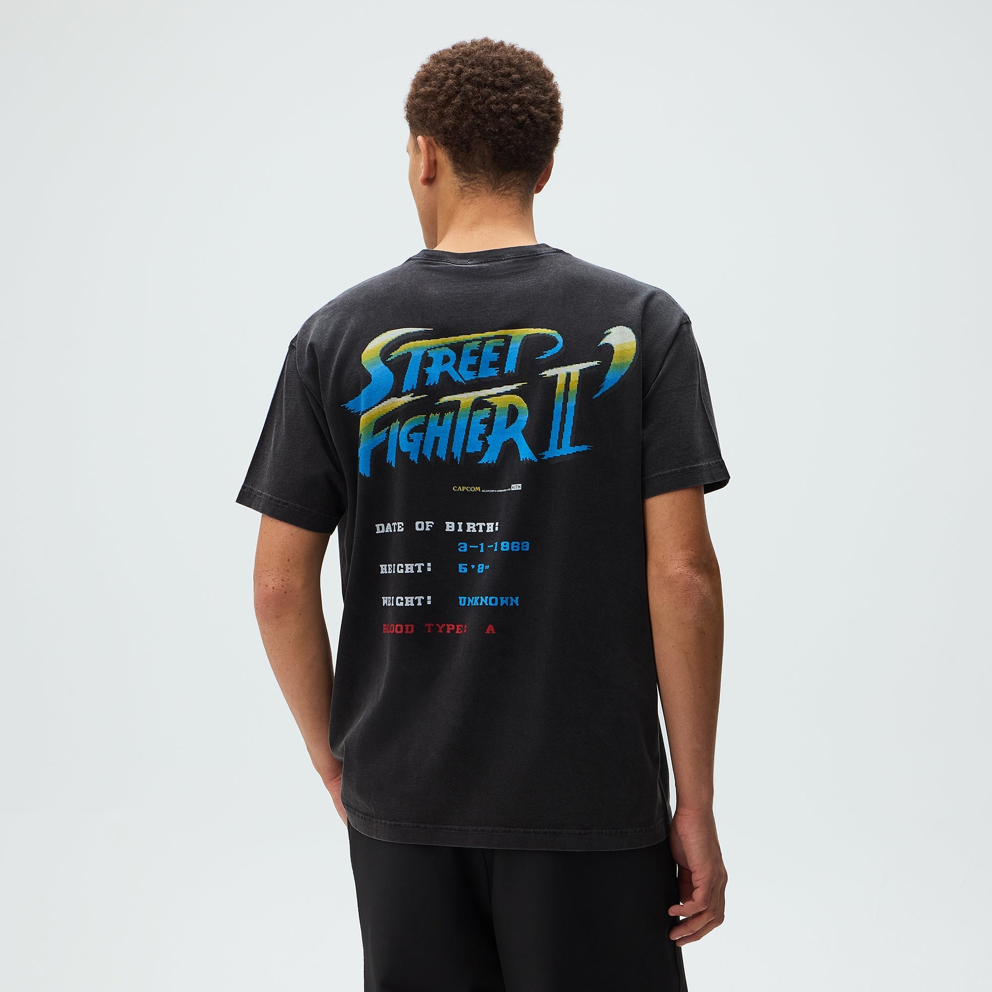 Capcom | Kith Chun Li Champion Edition Vintage Tee - Black – Kith