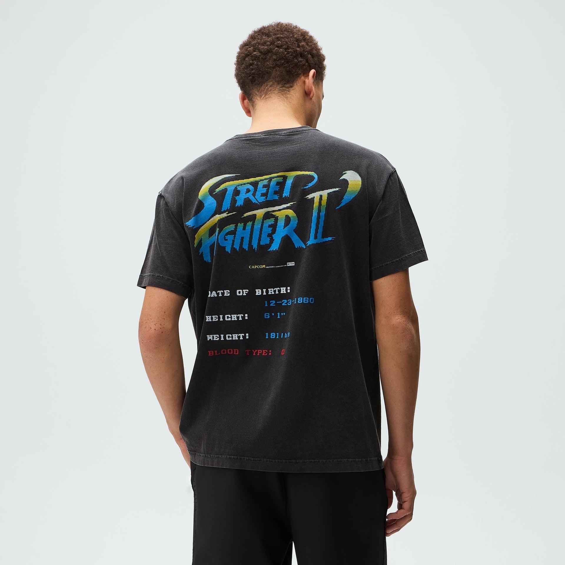 Capcom | Kith Guile Champion Edition Vintage Tee - Black - PH