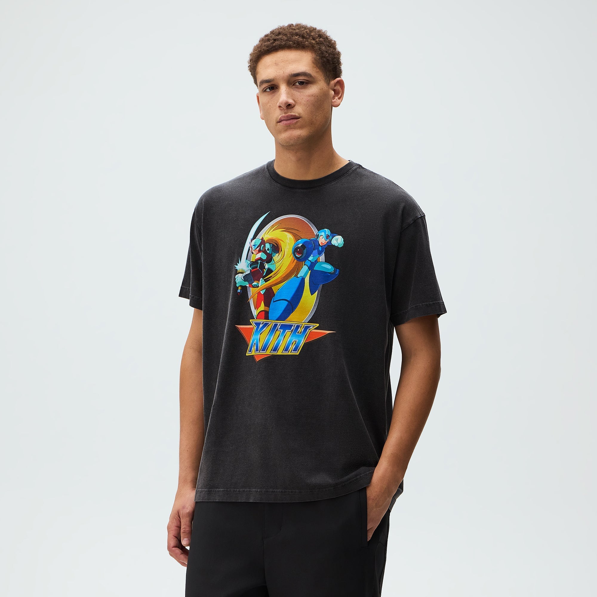 Capcom | Kith Mega Man Vintage Tee - Black – Kith Europe