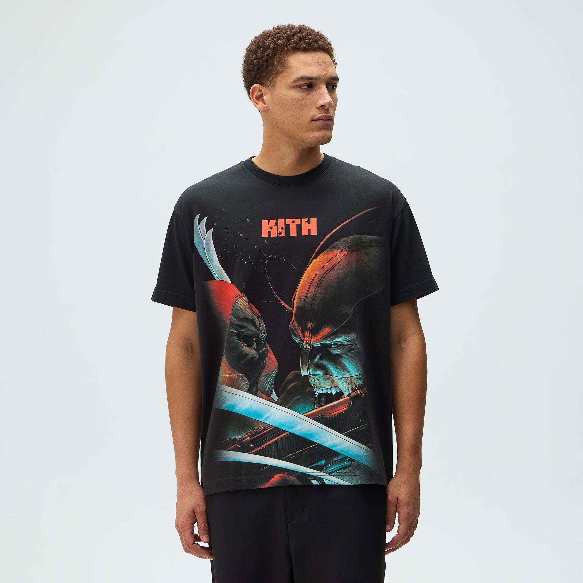 Marvel | Kith Symbiote Spiderman Vintage Tee - Black – Kith Europe