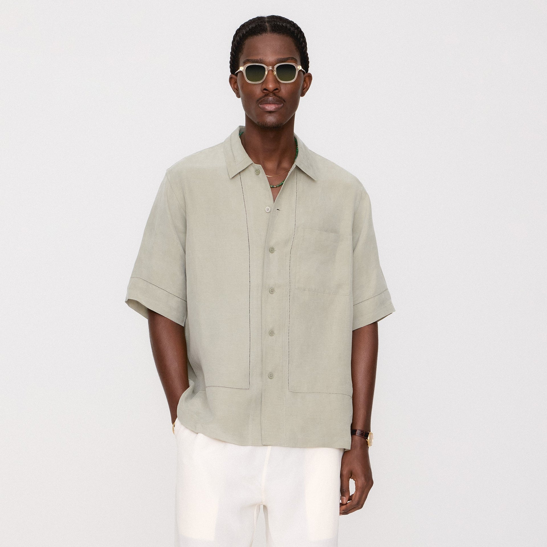 Kith Elton Buttondown - Haze PH