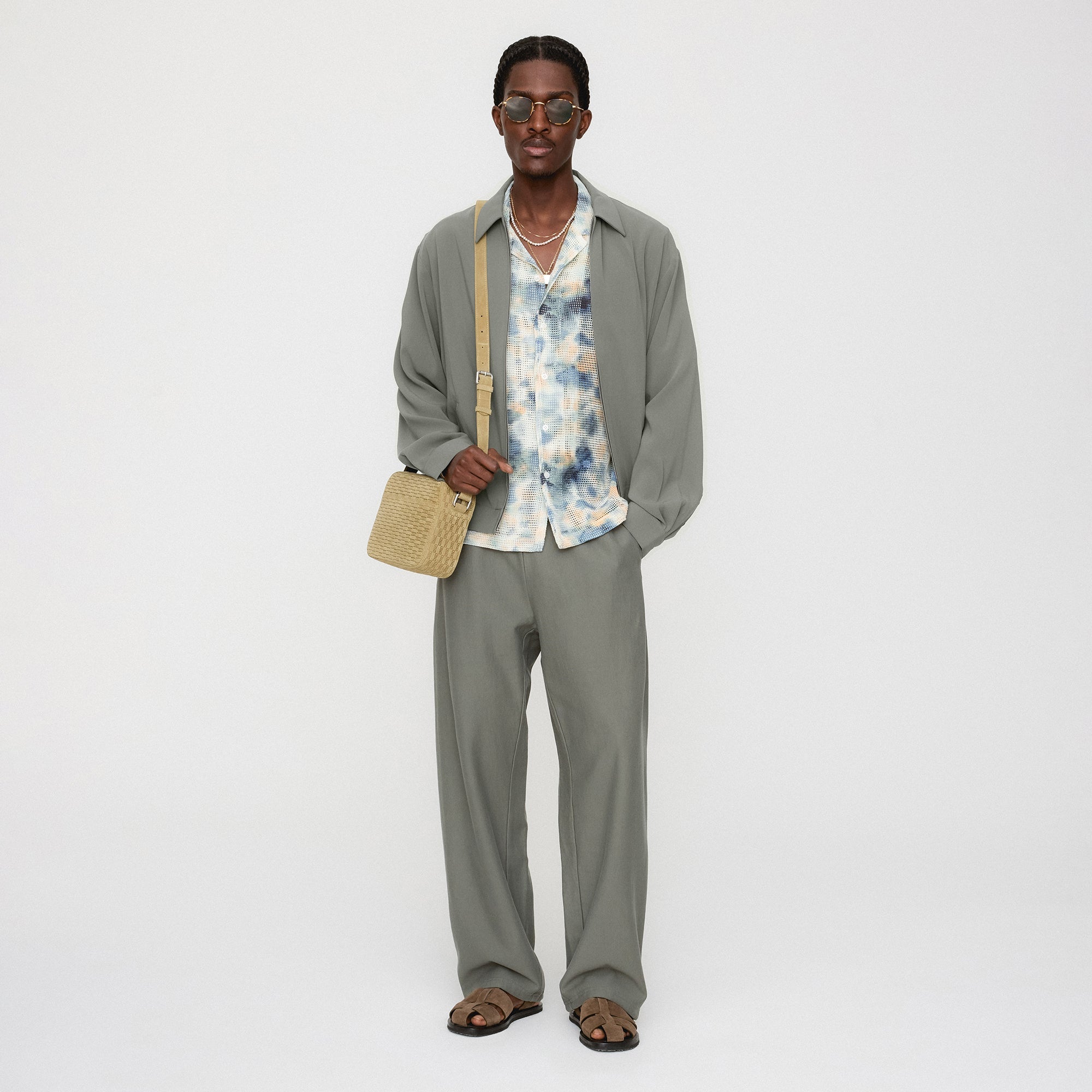 Kith Connor Blouson Jacket - Rhizome – Kith Europe