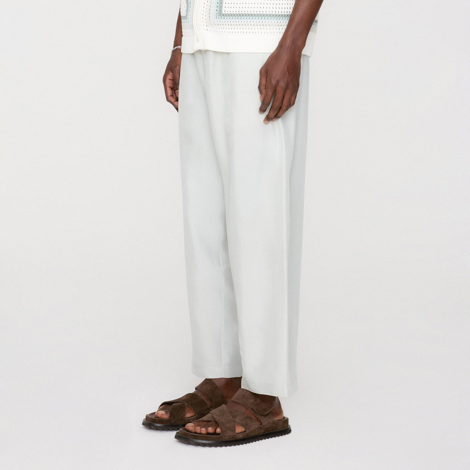 &Kin Silk Habotai Grayson Pant - Palais PH