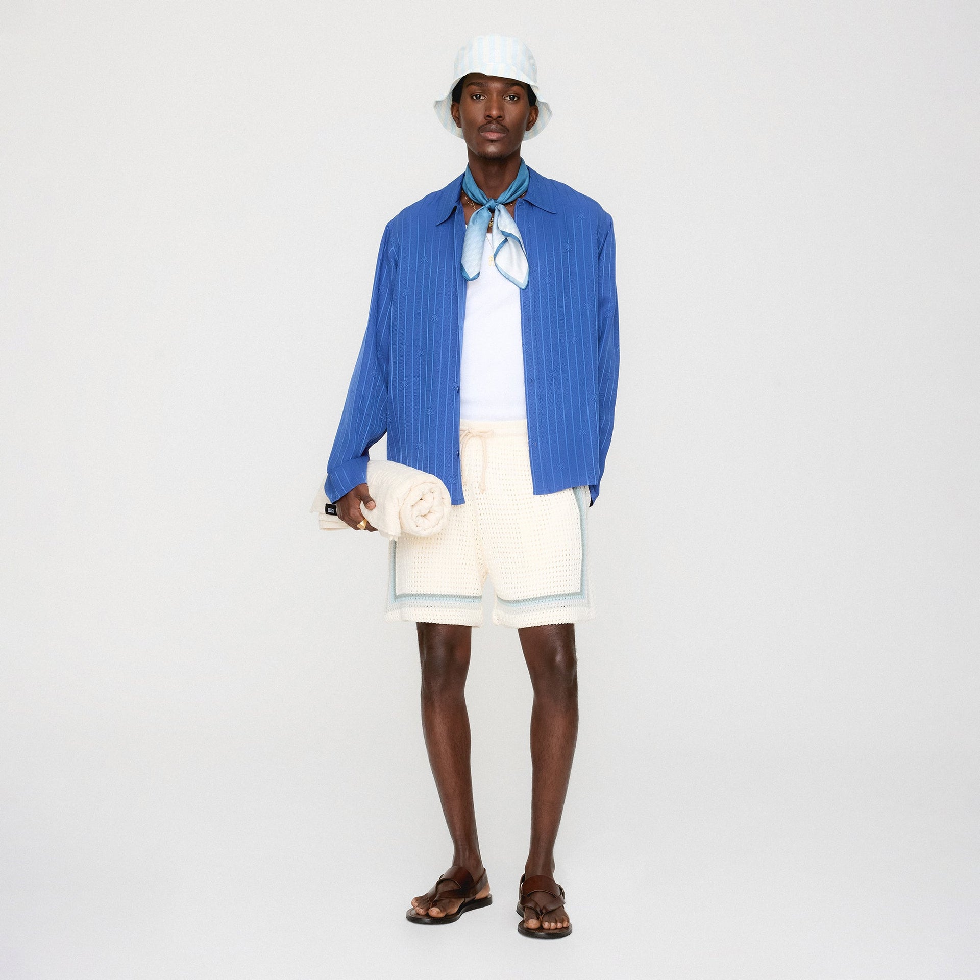 Kith Crochet Curtis Short - Waffle