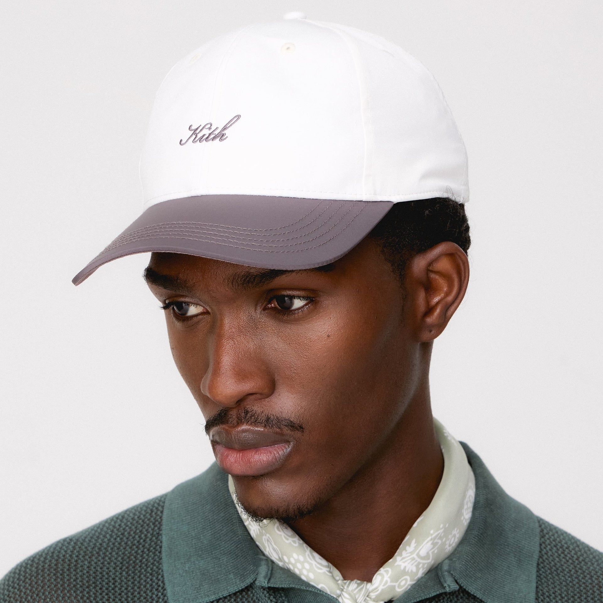Kith Transitional Nylon Two Tone Aaron Classic Cap - Thunder