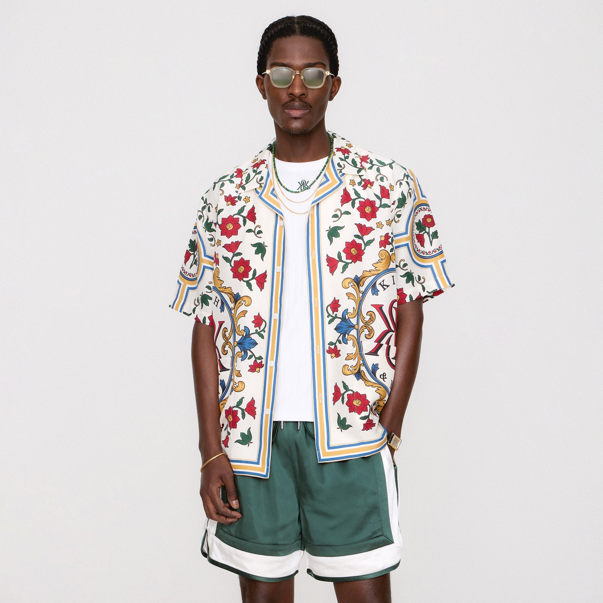 Kith NYC ■Julian Knit Jersey■半袖ニットジャージ Kith Julian Knit Jersey - Sandrift – Kith Europe