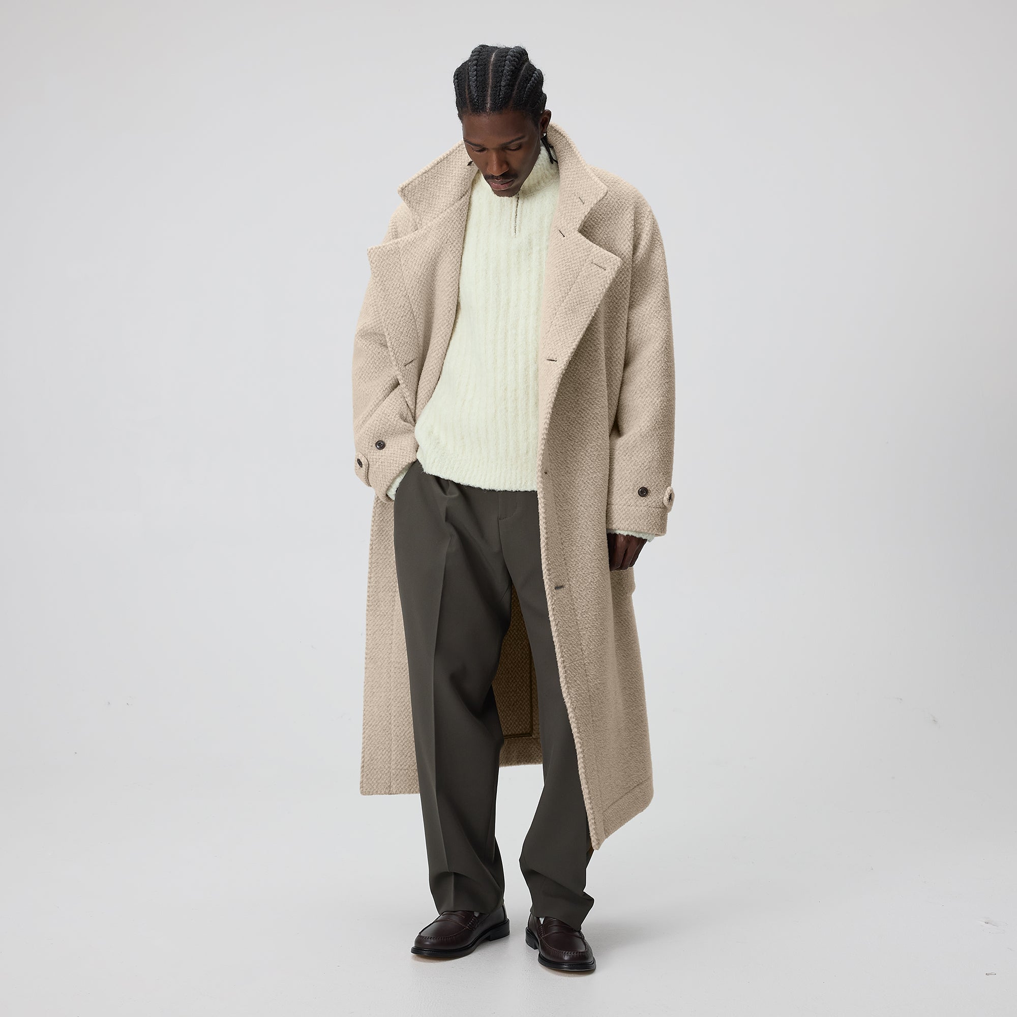 Kith Cason Blanket Coat サイズM Kith Cason Blanket Coat サイズM Kith Cason Blanket Coat