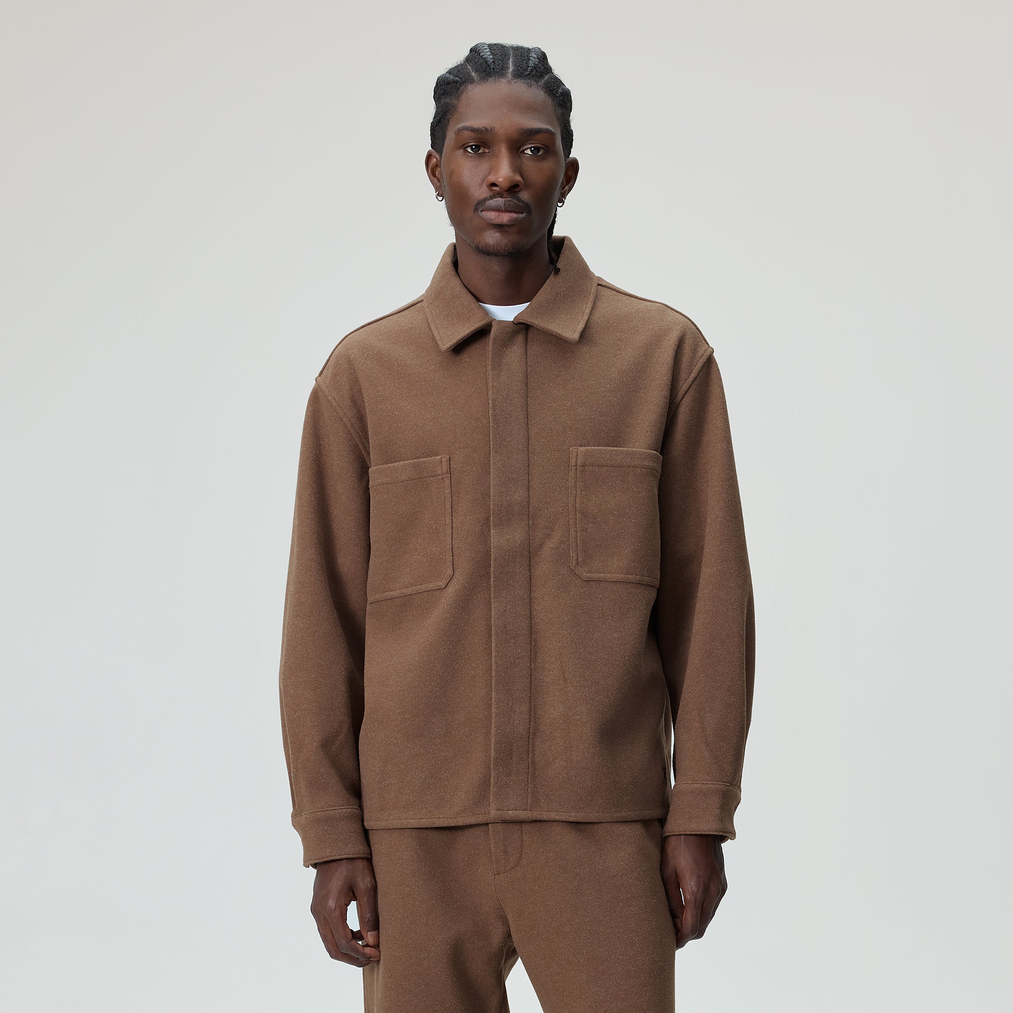 【未使用】KITH Felted Jersey Ace Buttondown S Kith Felted Jersey Ace Shirt - Poise – Kith Europe