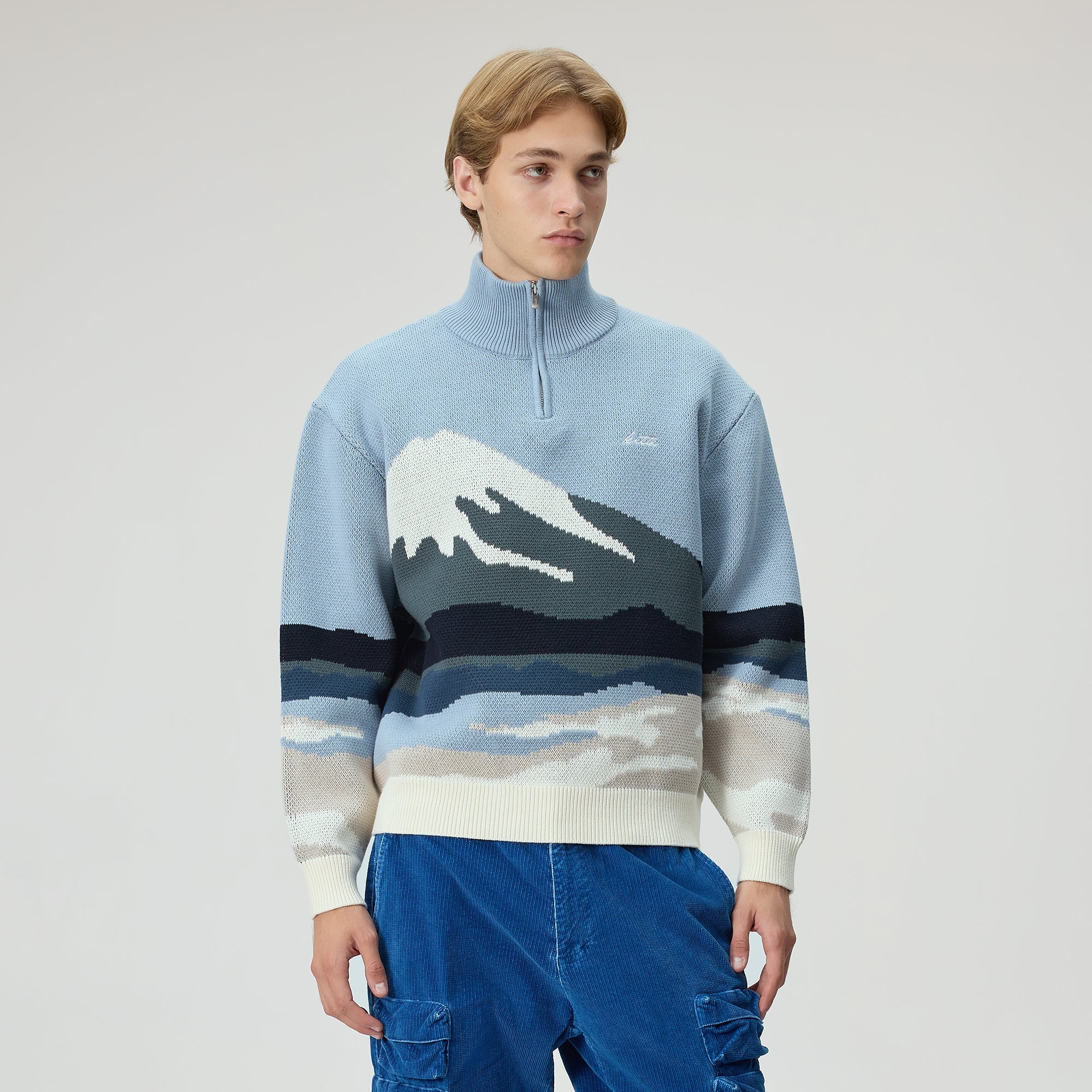 Kith Scenic Wyona Quarter Zip Sweater - Kindred – Kith Europe