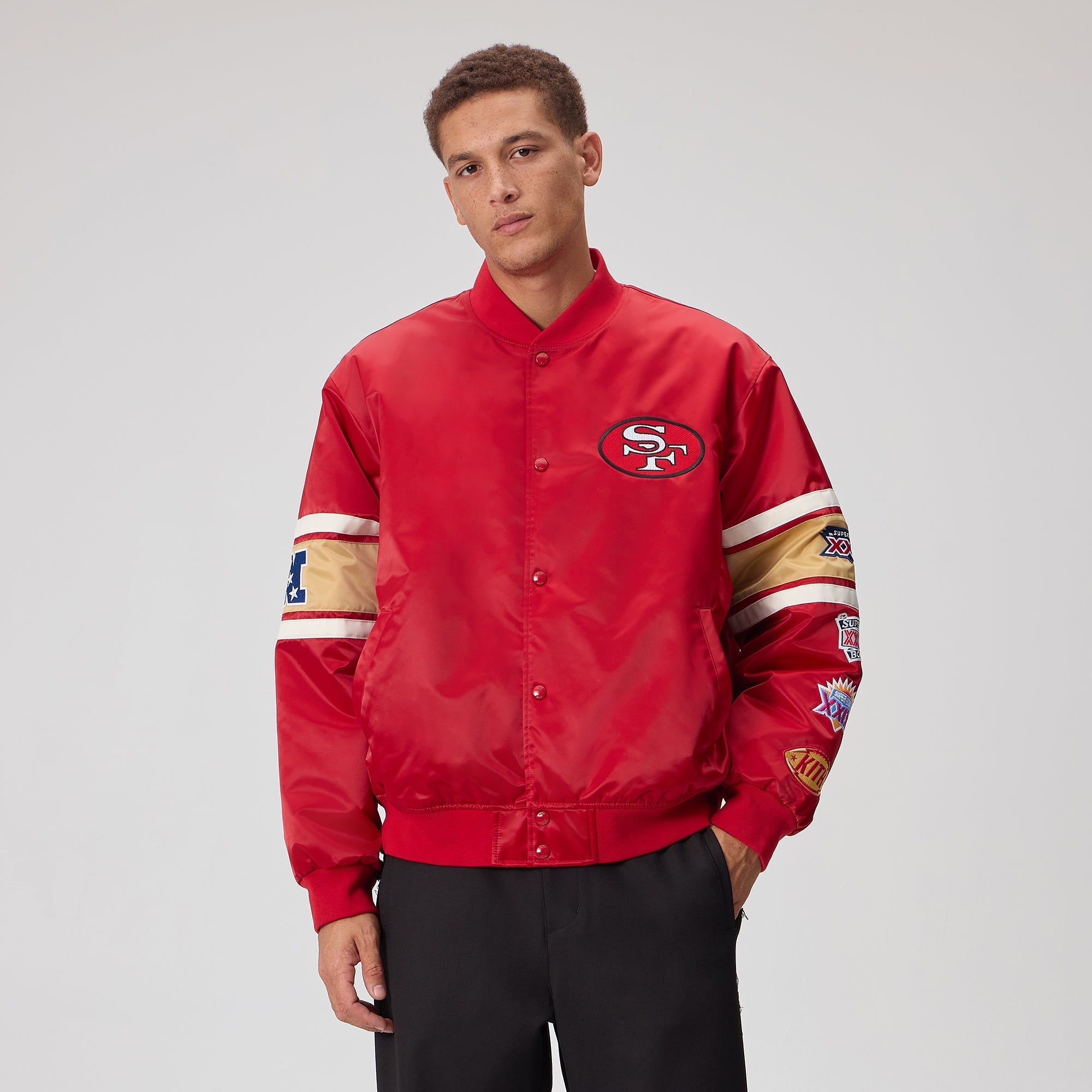 KITH Mitchell & Nessサテンジャケット A Closer Look at the Kith x Mitchell & Ness Collection