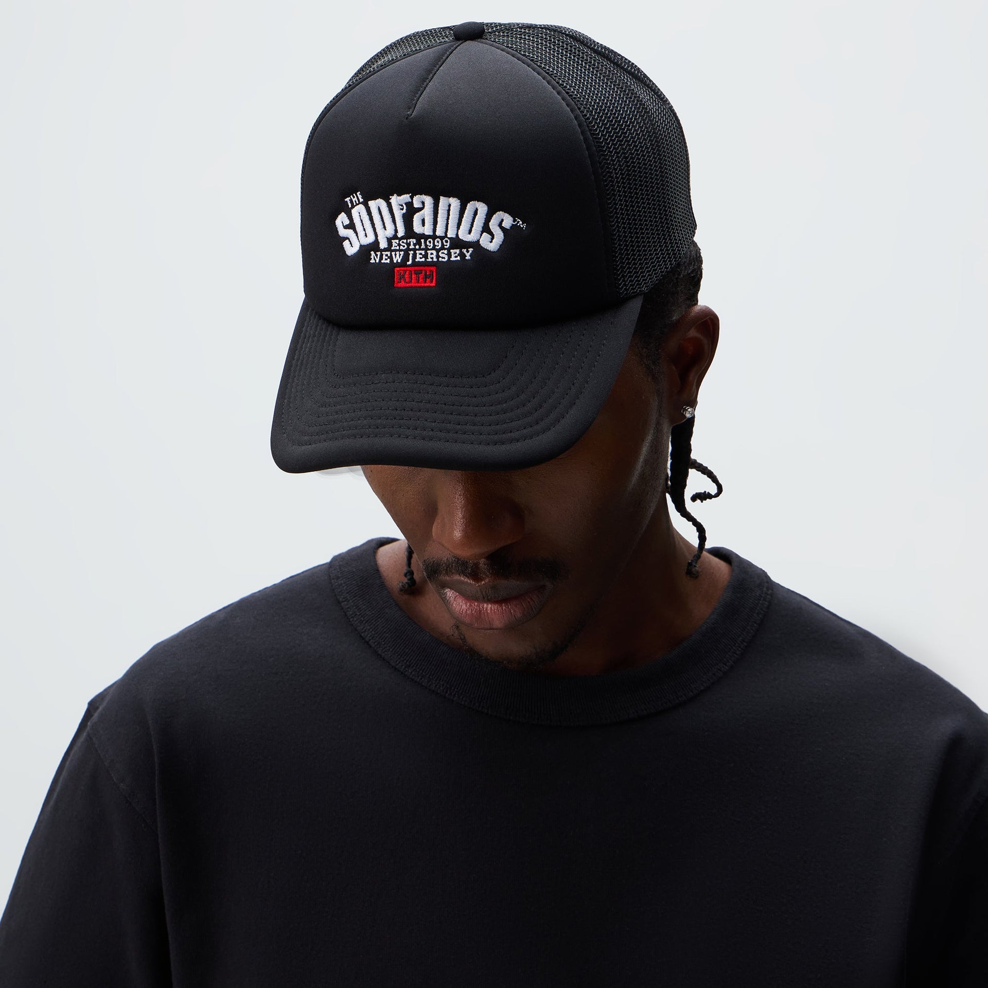 Kith for The Sopranos Nolan Trucker Hat - Black