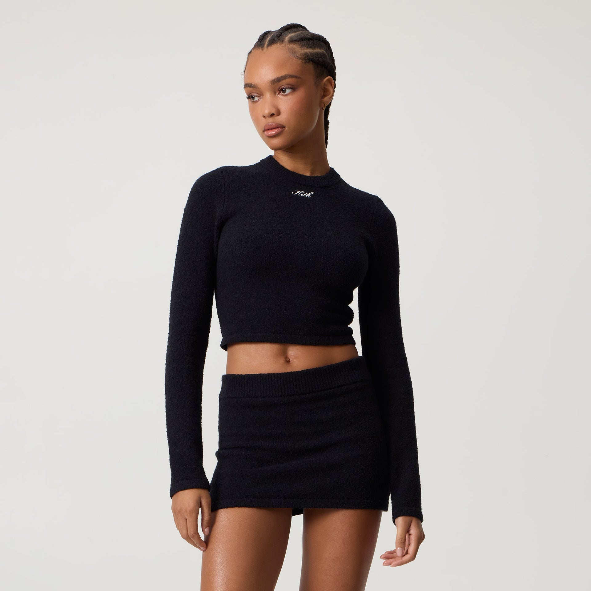 Kith Women Mulberry Sweater Long Sleeve - Black