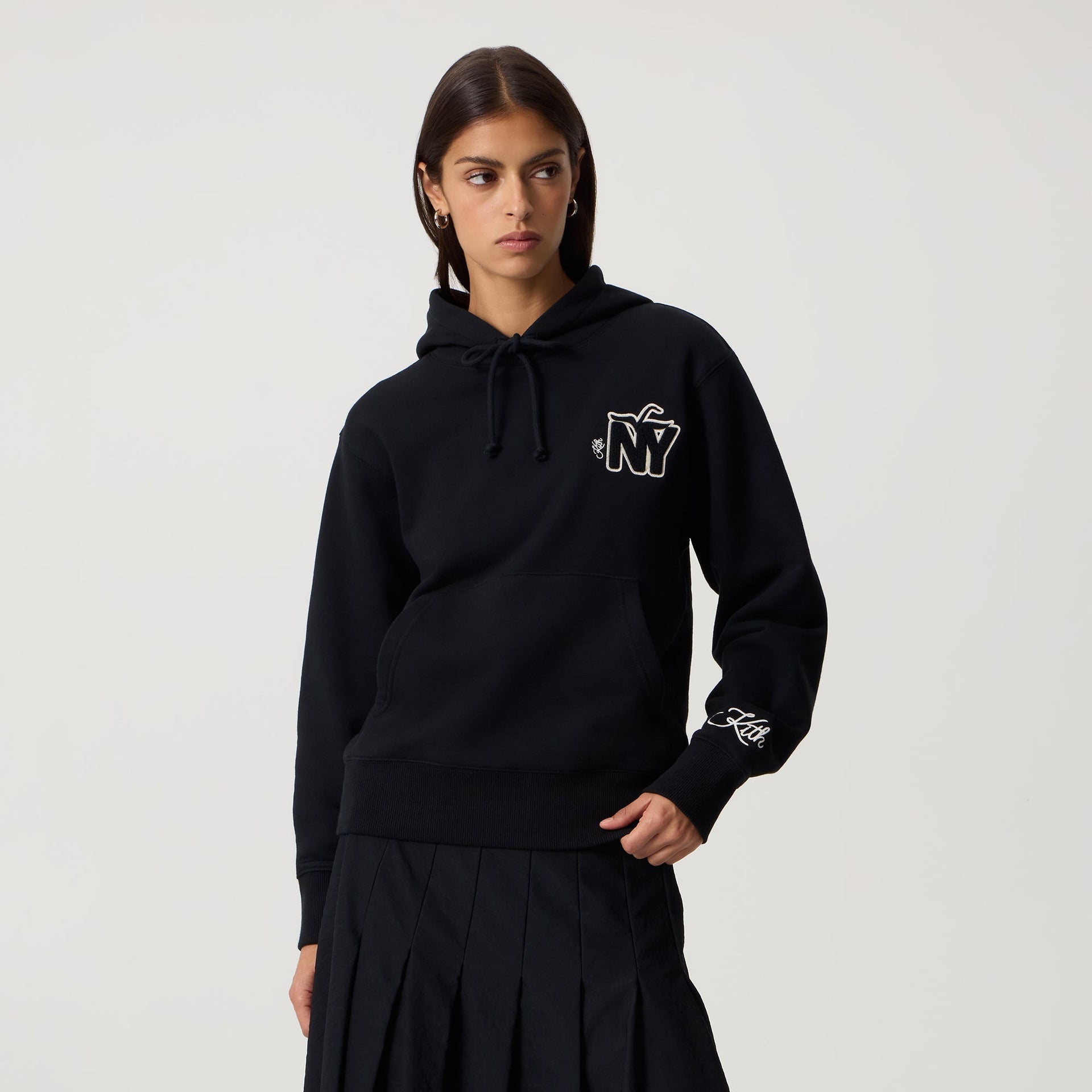 Kith Women Jane II NY Apple Hoodie - Black - PH