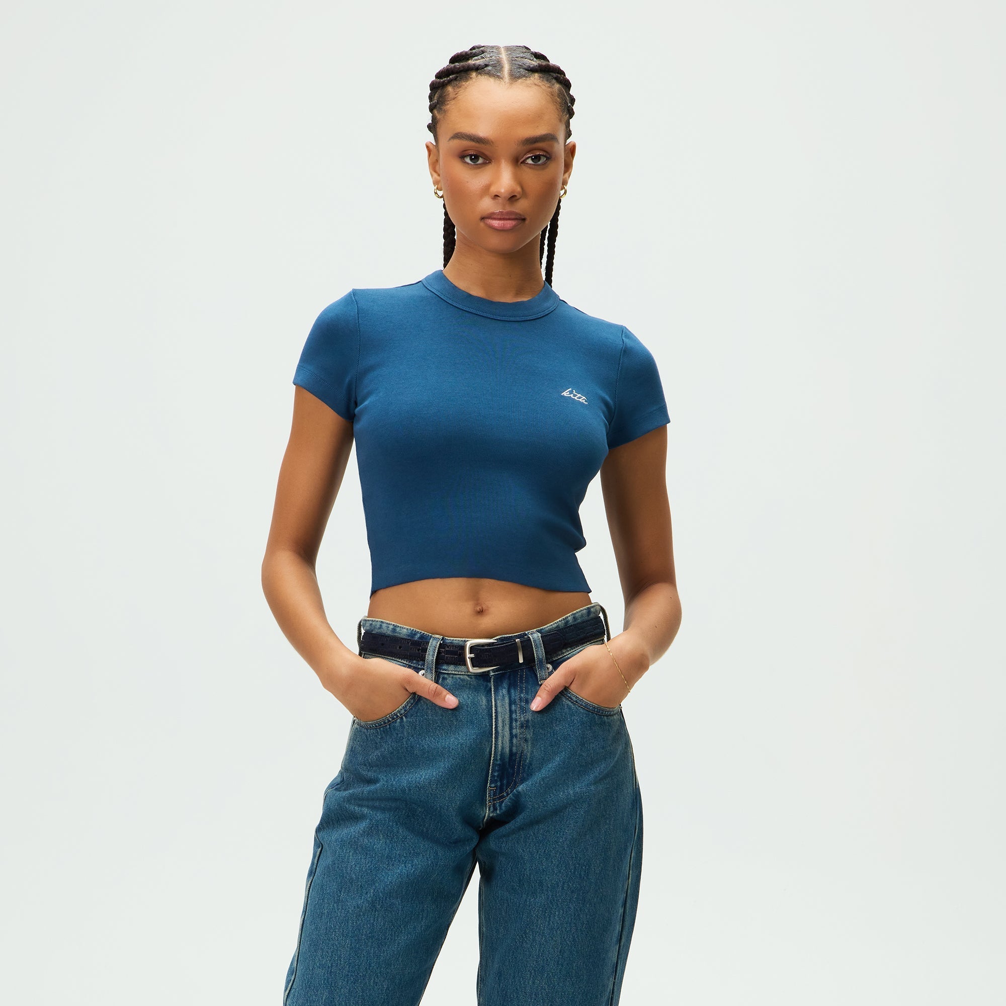 トップス Kith Women Mulberry Tee purple Mulberry Tee | Kith Europe